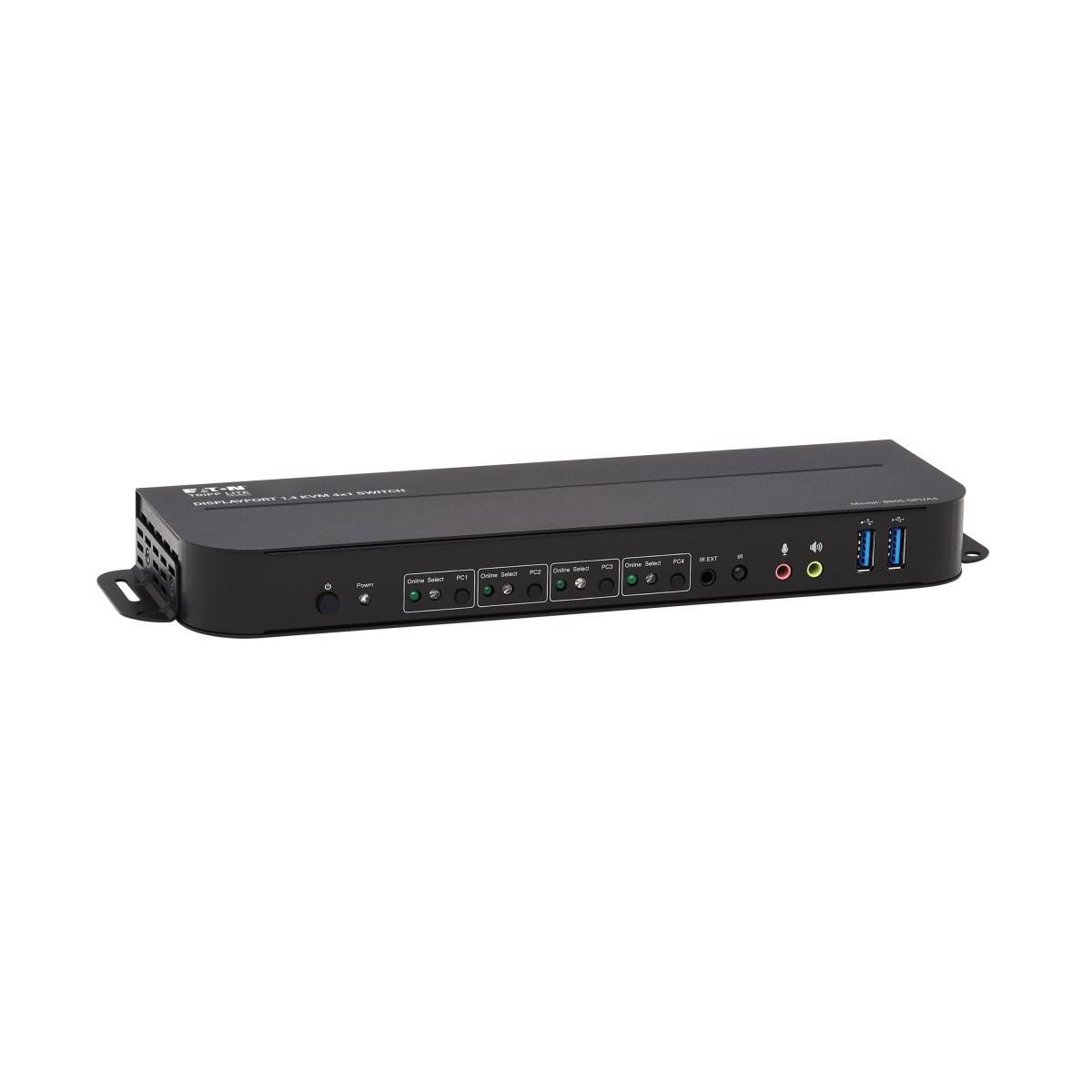 Rca Informatique - Image du produit : 4PT DSPLYPRT/USB KVM SWITCH 4K 60HZ HDR HDCP 2.2DP 1.4USB SHARE