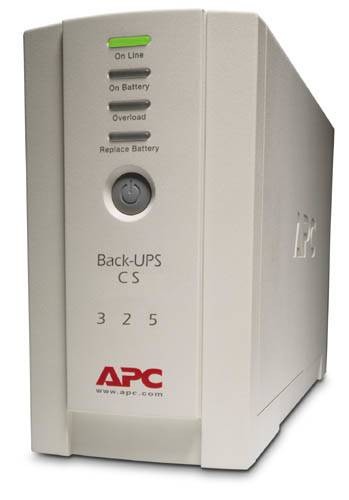 Rca Informatique - image du produit : BACK-UPS CS 325VA 230V WITHOUT SOFTWARE IN IN