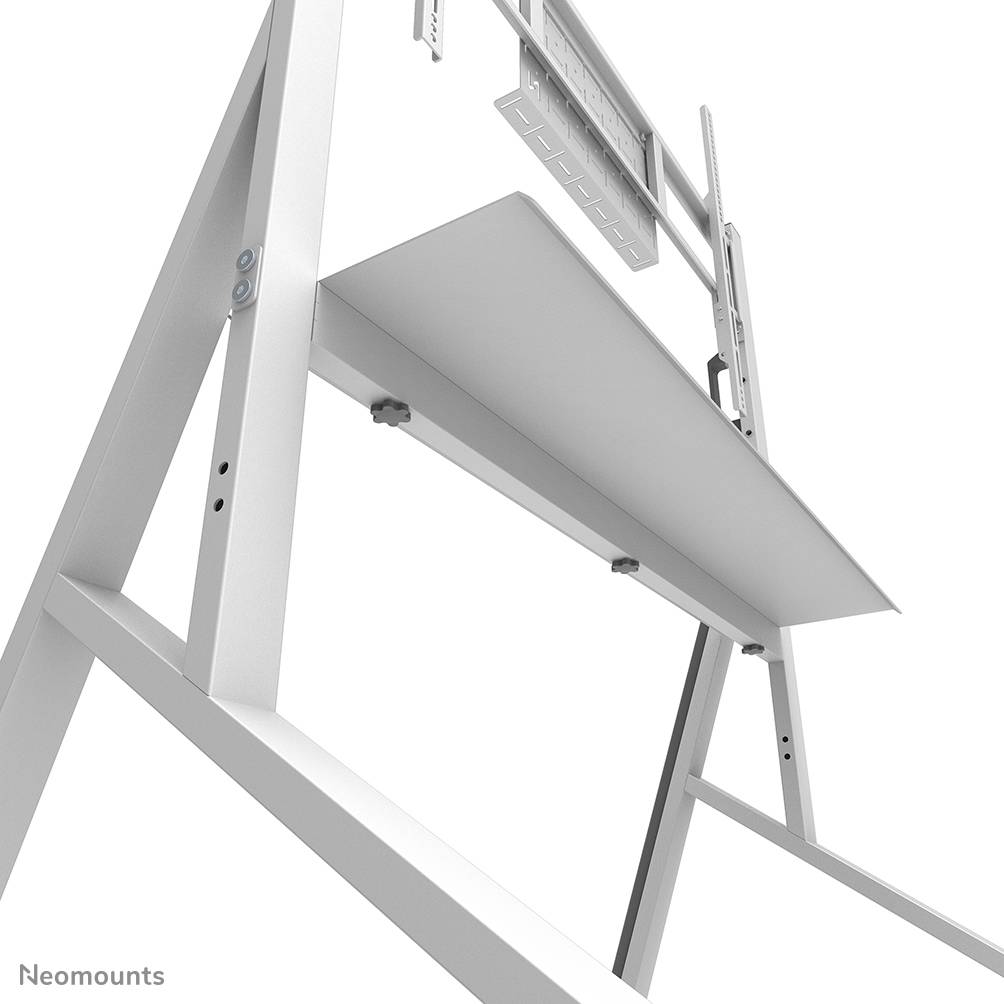 Rca Informatique - image du produit : FL50-525WH1 MOBILE FLOOR STAND FOR 55-86IN SCREENS - WHITE