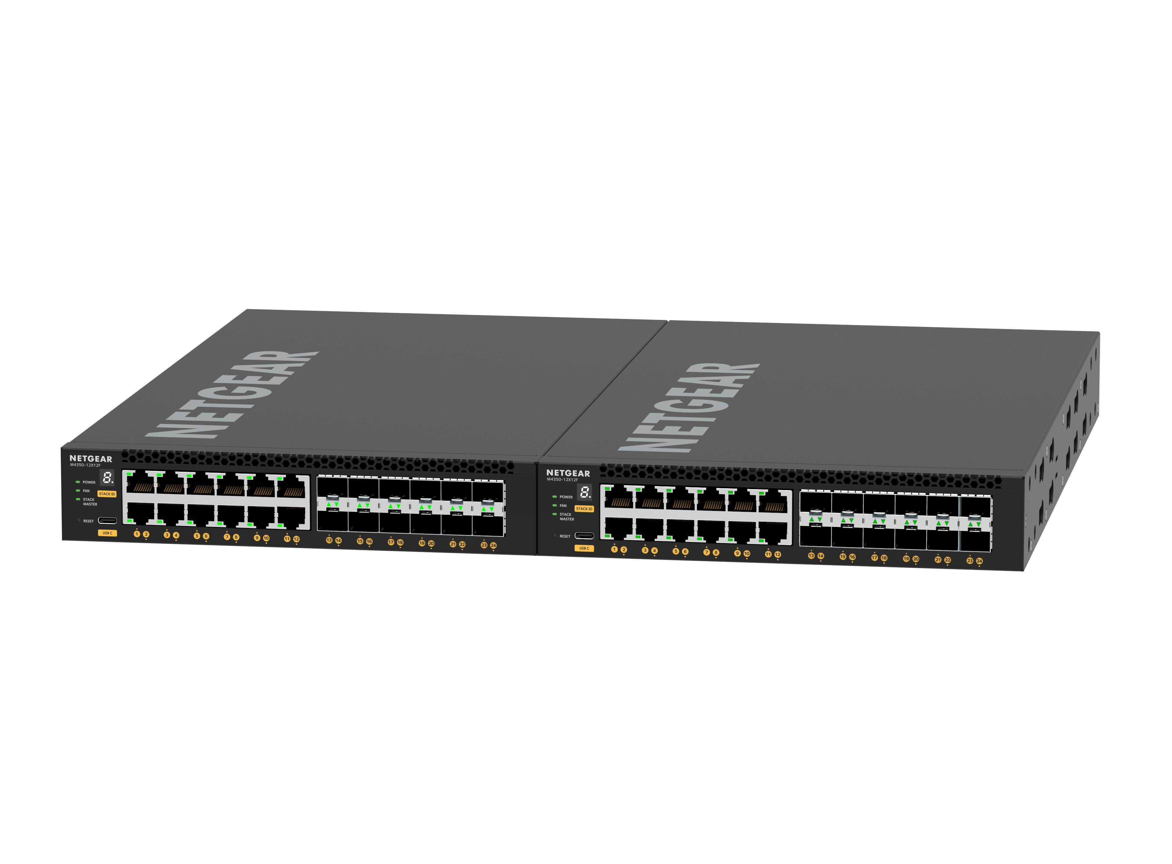 Rca Informatique - image du produit : 24PT M4350-12X12F MANAGED SWITCH