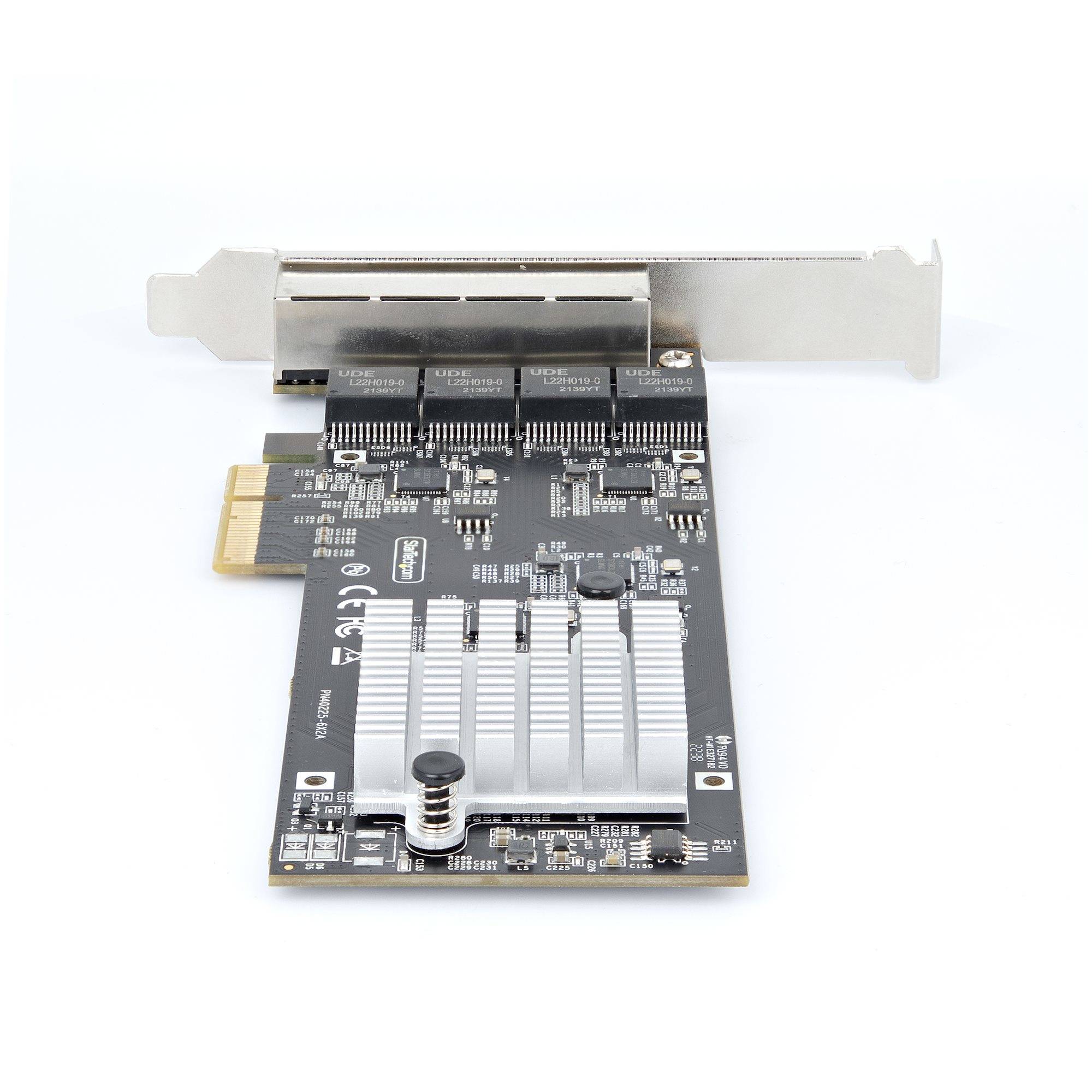 Rca Informatique - image du produit : 4-PORT 2.5G PCIE NETWORK CARD - QUAD NBASE-T ETHERNET CARD