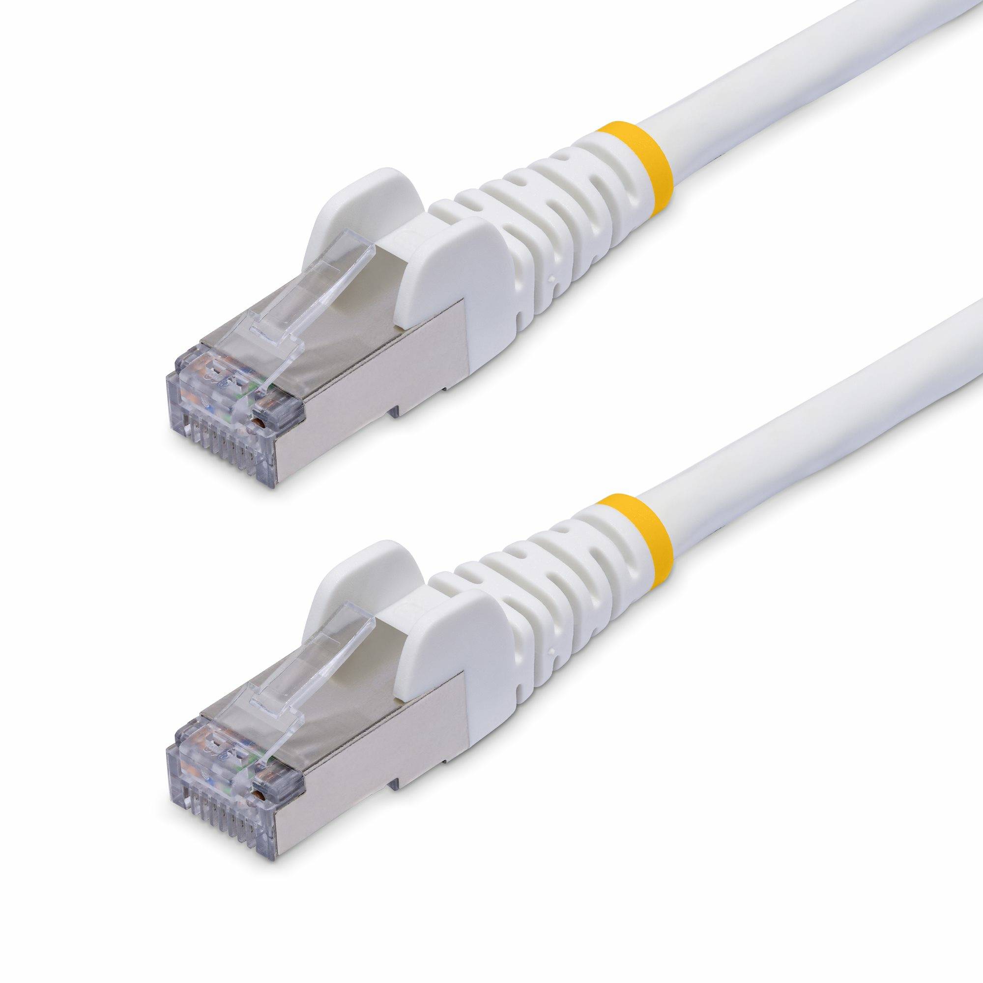 Rca Informatique - image du produit : CAT8 ETHERNET CABLE WHITE 25G/40G S/FTP LSZH 100W POE