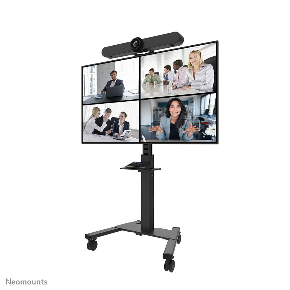 Rca Informatique - image du produit : NEOMOUNTS SELECT VIDEO KIT CAM-AV SHELF INCL. LOGITECH RALL