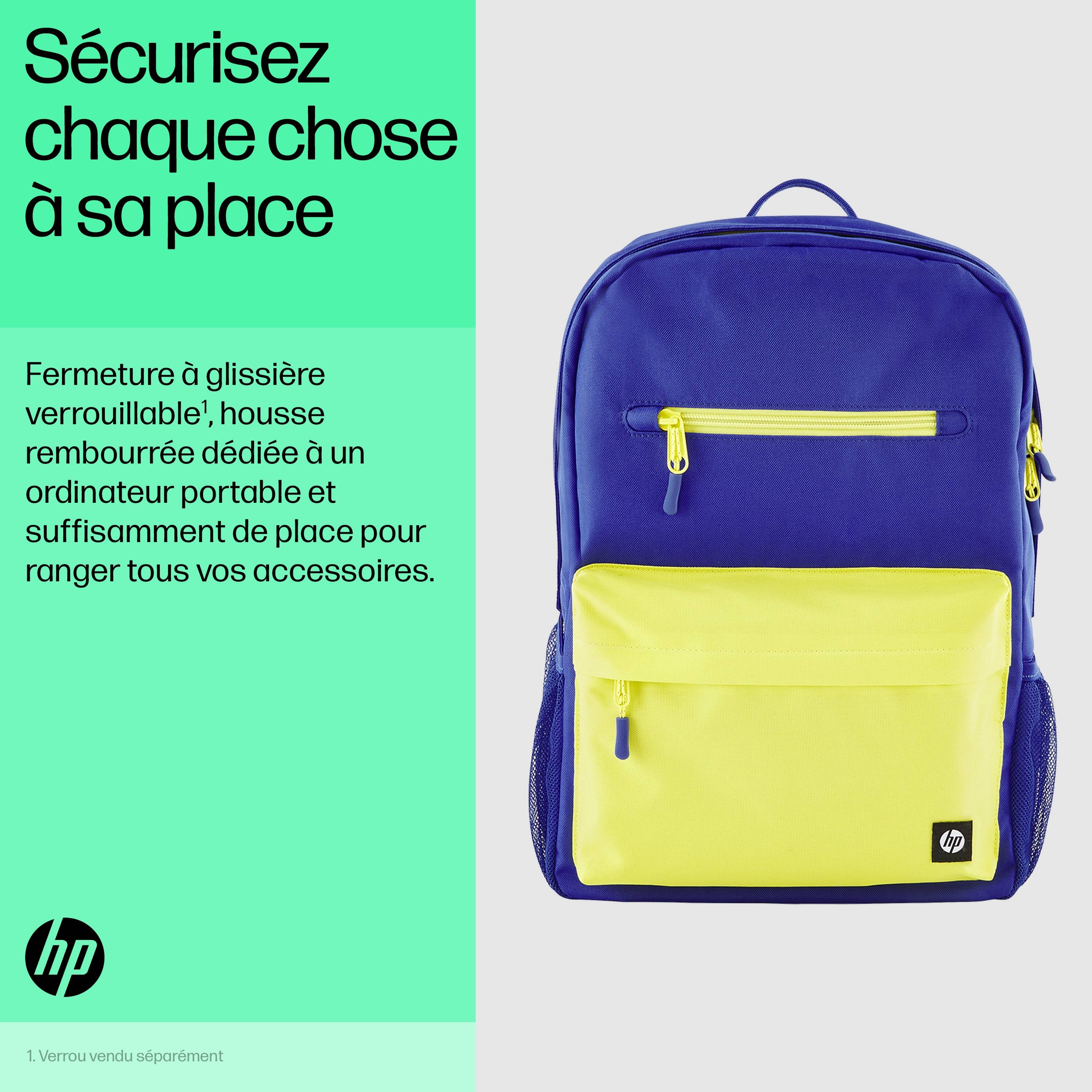 Rca Informatique - image du produit : HP CAMPUS BLUE BACKPACK