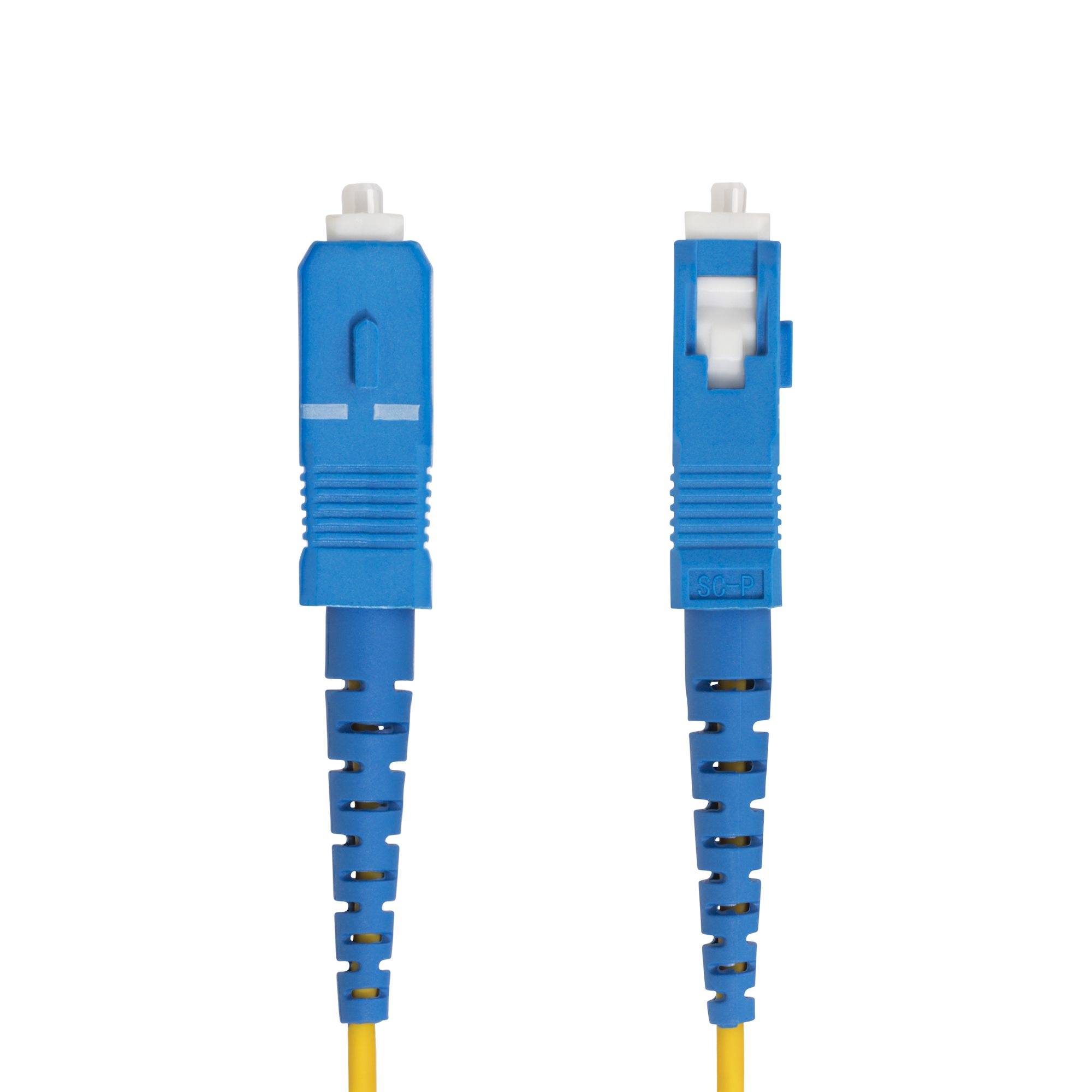 Rca Informatique - image du produit : LC/LC SINGLE MODE FIBER CABLE OS2/UPC/SIMPLEX/LSZH