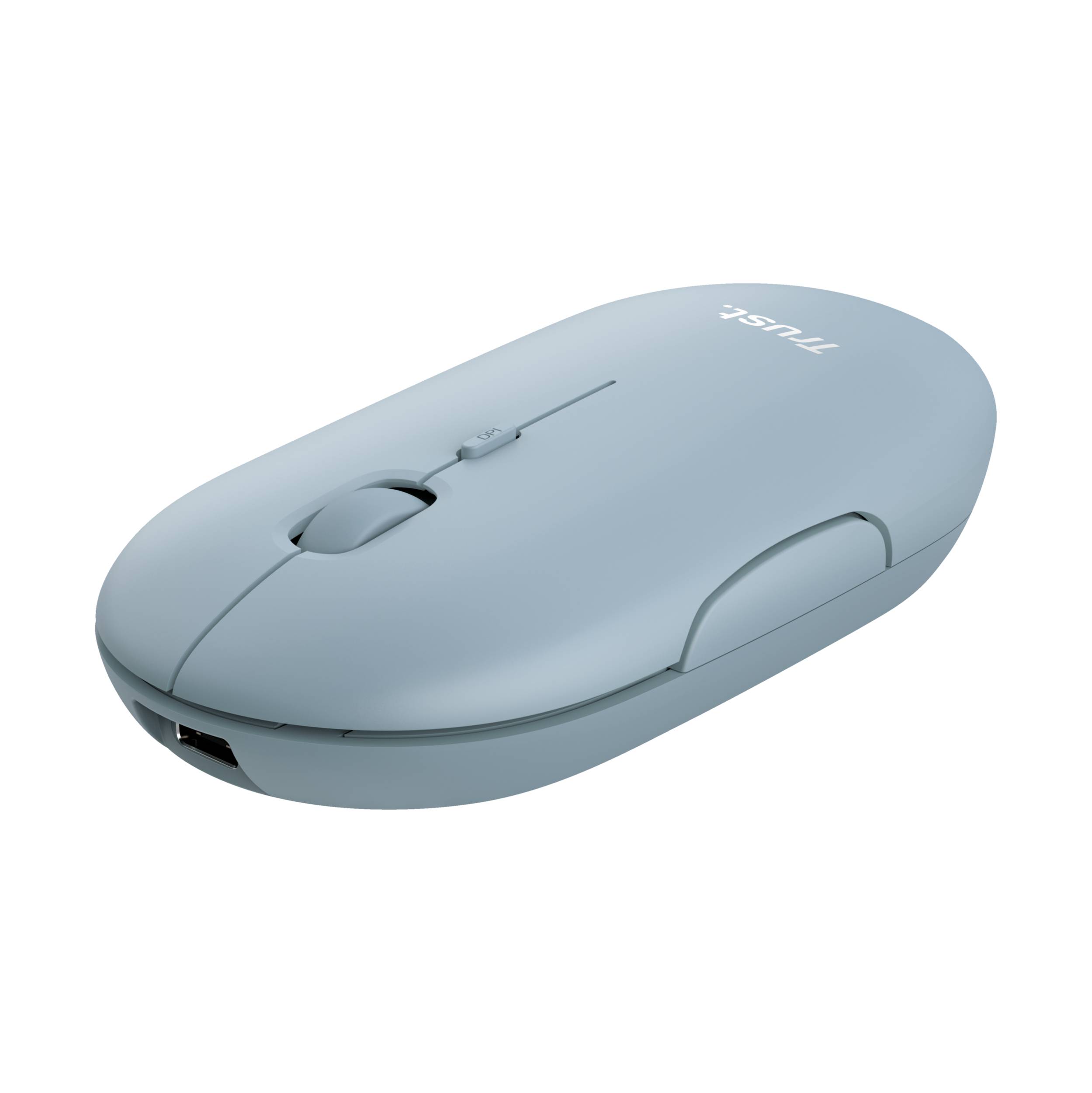 Rca Informatique - image du produit : BLACK ULTRA THIN WIRELESS RECHARGEABLE MOUSE BQ 60