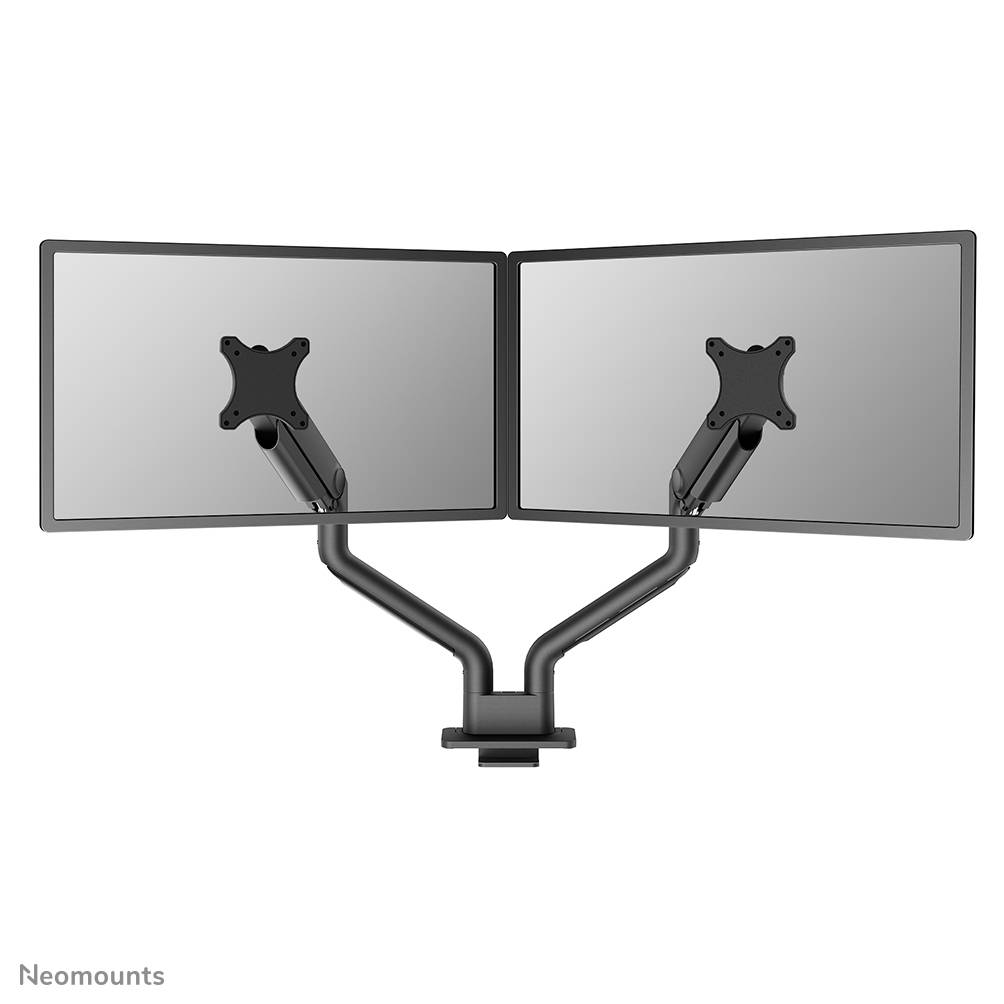 Rca Informatique - Image du produit : NEOMOUNTS SELECT DESK MOUNT DOUBLE DISPLAY (TOPFIX CLAMP/GRO