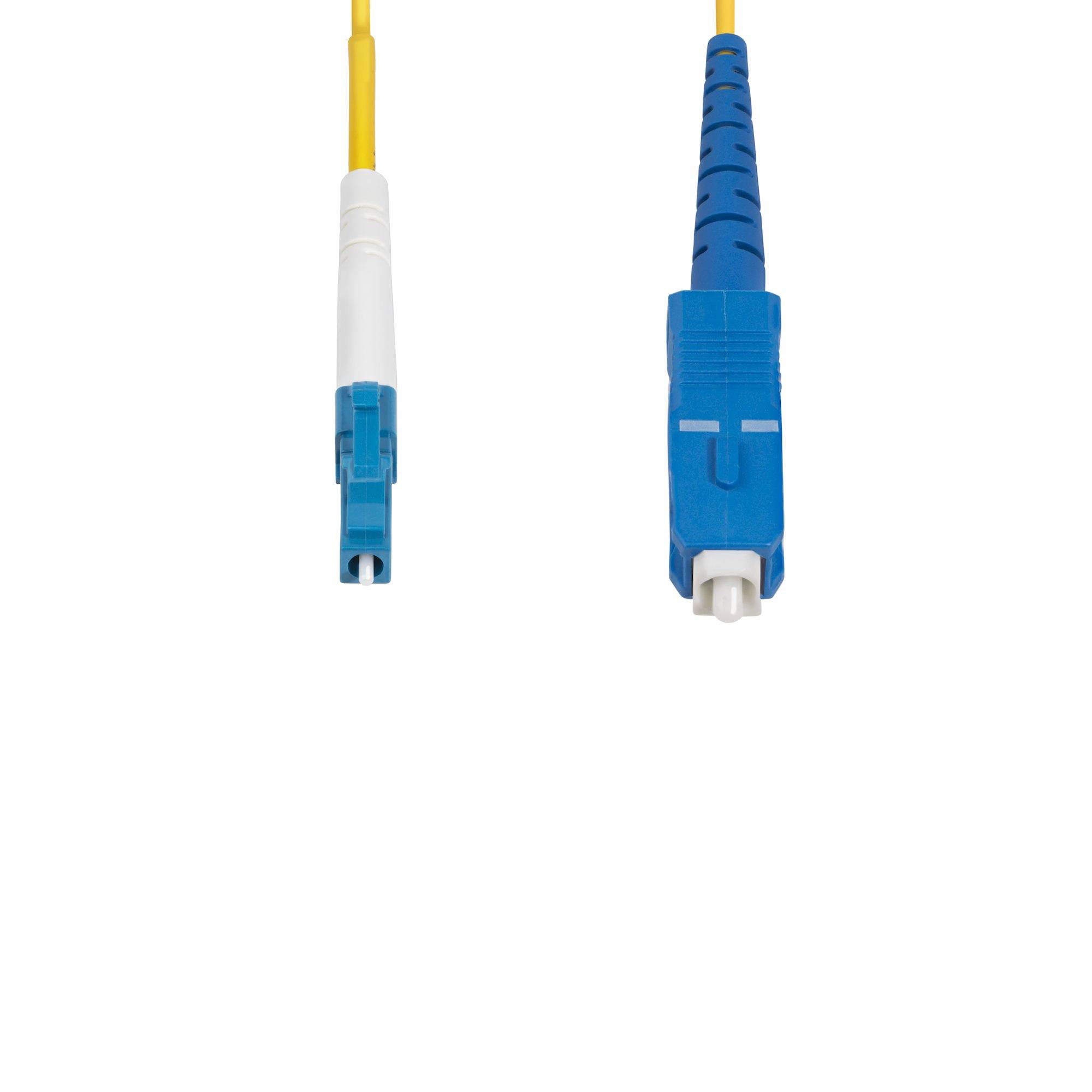 Rca Informatique - image du produit : LC/LC SINGLE MODE FIBER CABLE OS2/UPC/SIMPLEX/LSZH