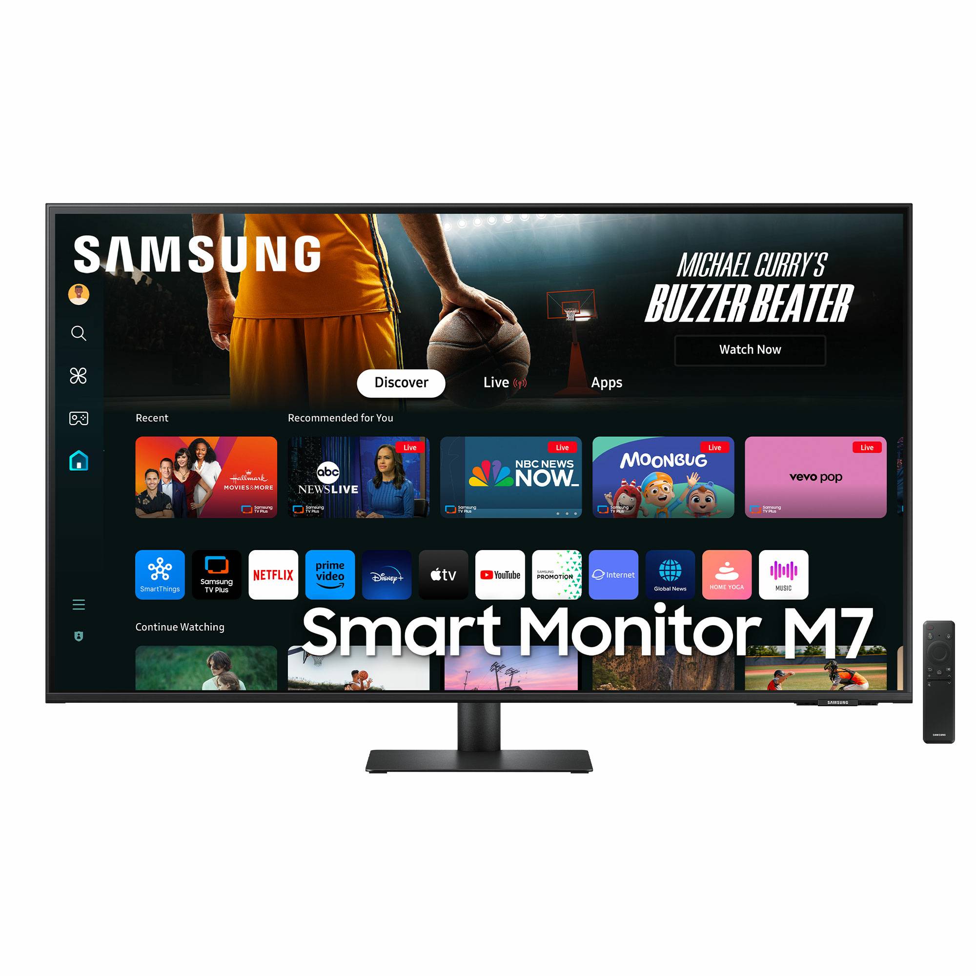 Rca Informatique - image du produit : MONITOR M7 - DM700 43IN UHD 4K 3840X2160 4MS 5000:1 HDMI