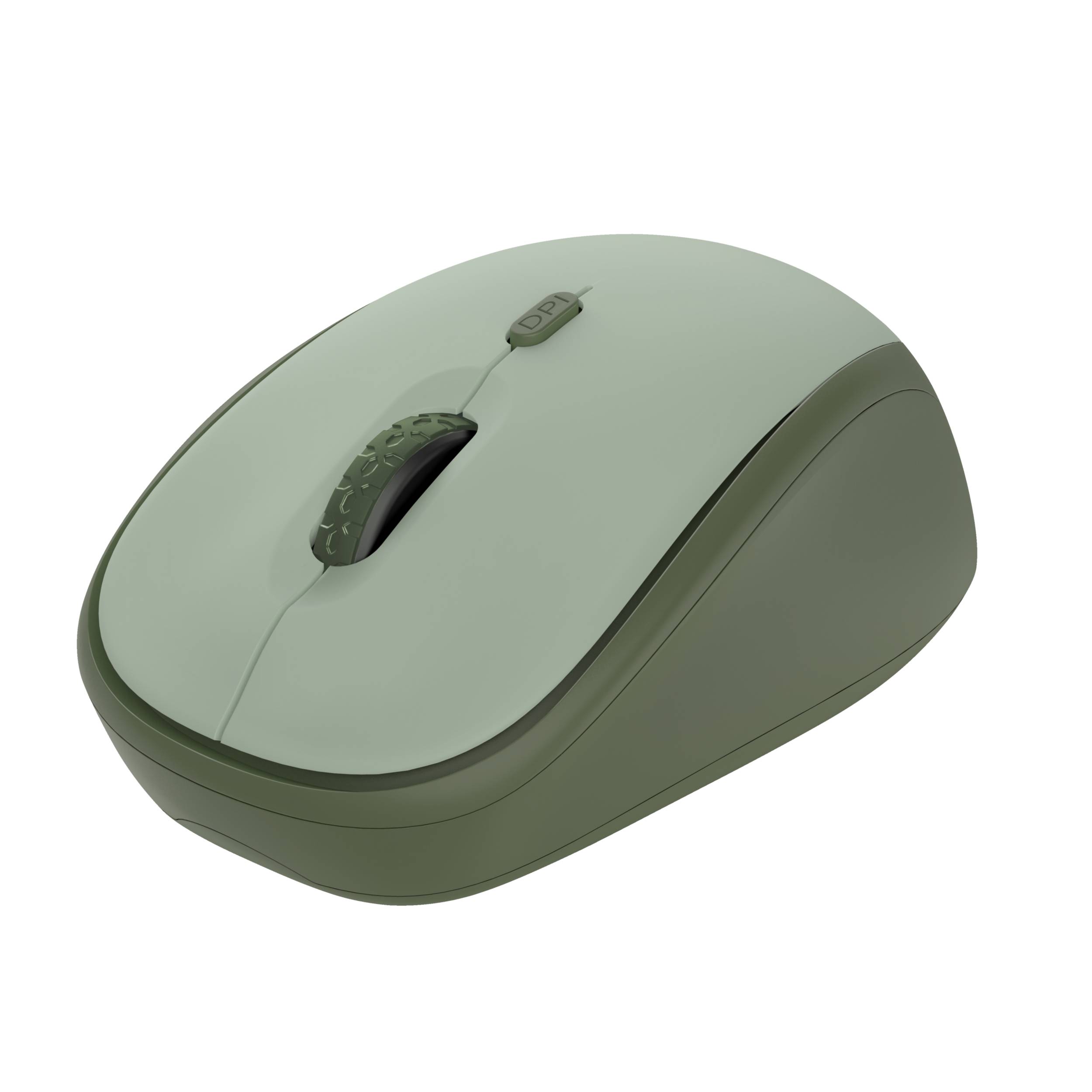 Rca Informatique - image du produit : YVI+ WIRELESS MOUSE ECO GREEN