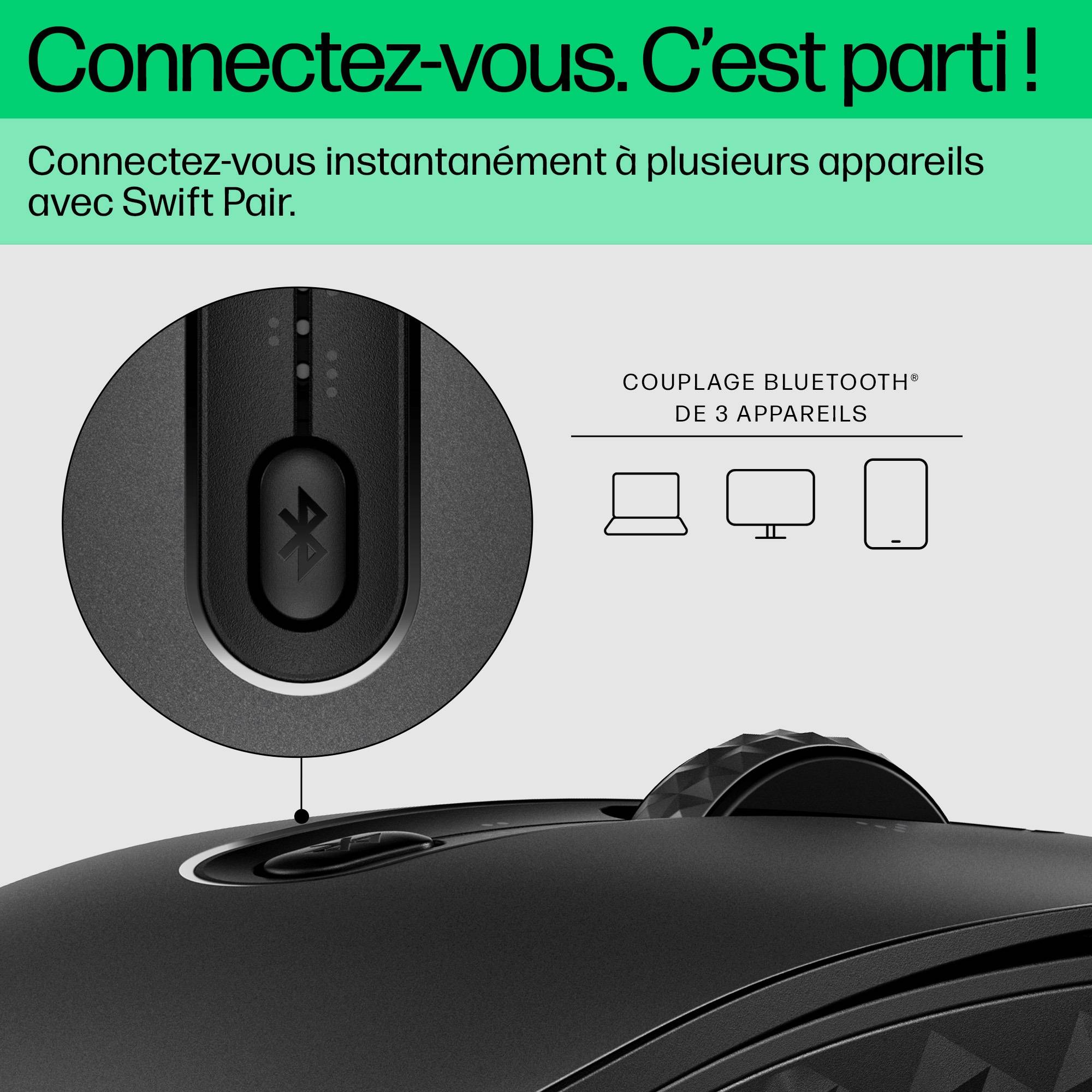 Rca Informatique - image du produit : 695 QI-CHARGING WIRELESS MOUSE EMEA-INTL ENGLISH LOC-EURO PLUG