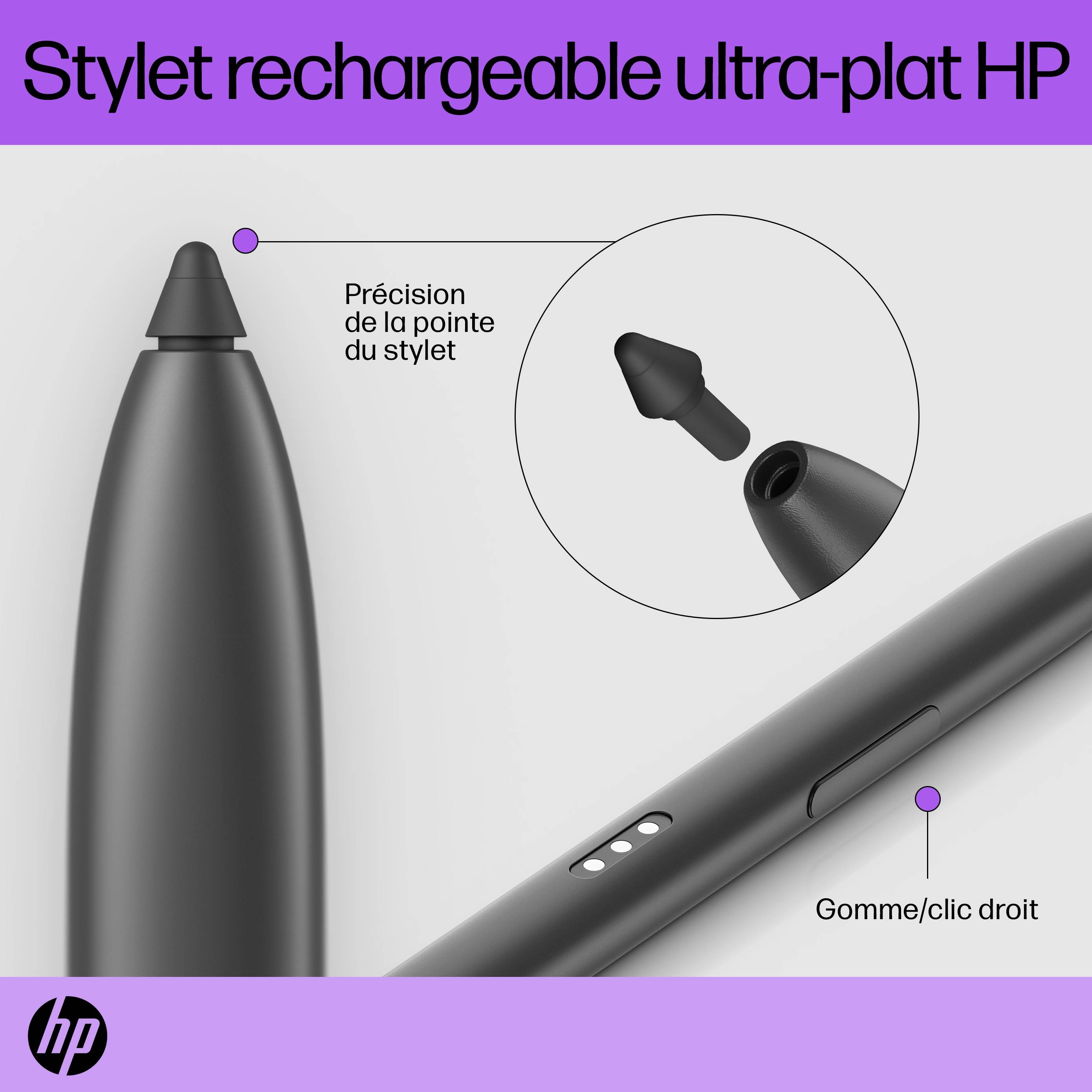 Rca Informatique - image du produit : HP SLIM RECHBL PEN