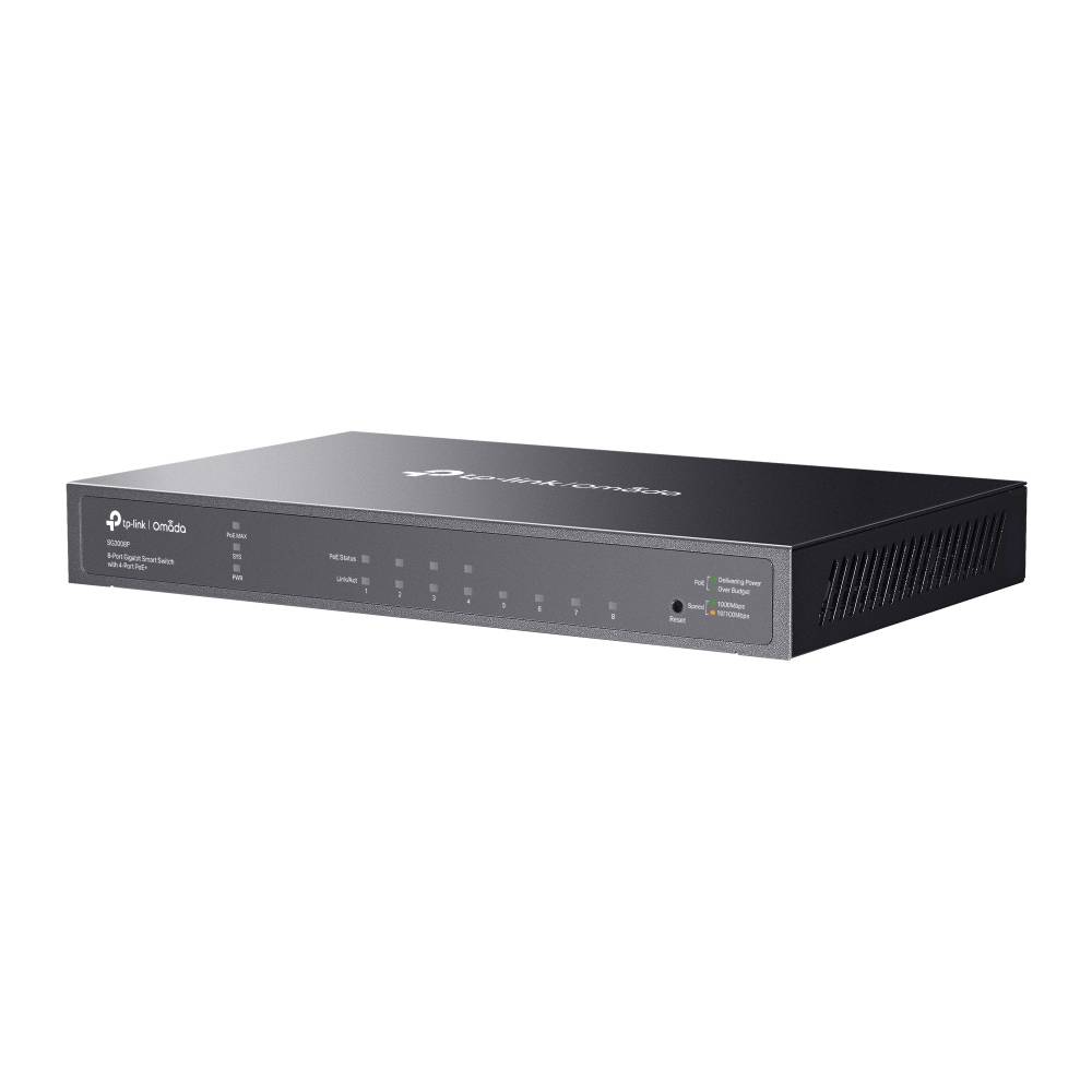 Rca Informatique - image du produit : 8-PORT GIGABIT SMART SWITCH JETSTREAM WITH 4-PORT POE+