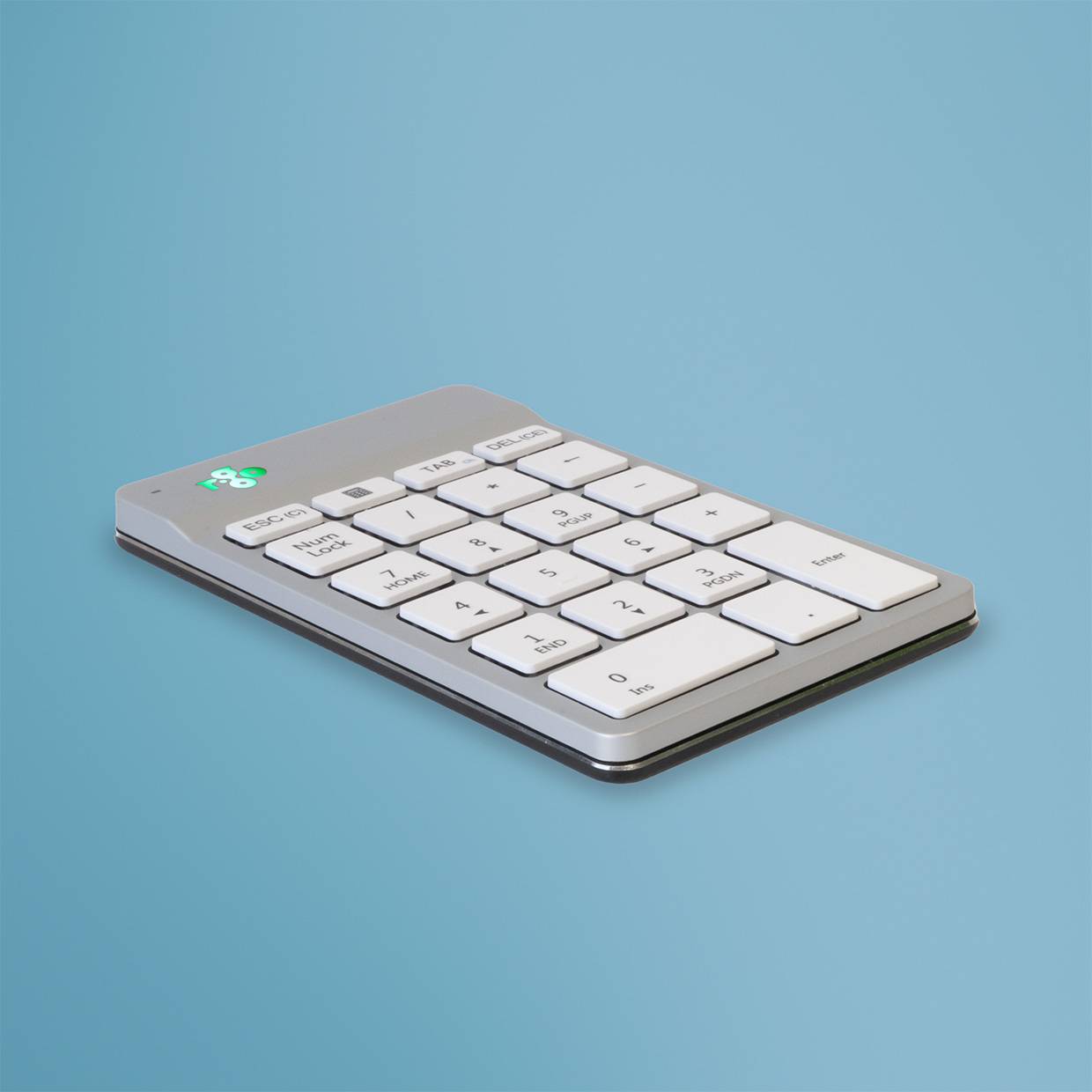 Rca Informatique - image du produit : R-GO TOOLS NUMPAD BREAK WHITE BLUETOOTH NUMERIC KEYBOARD