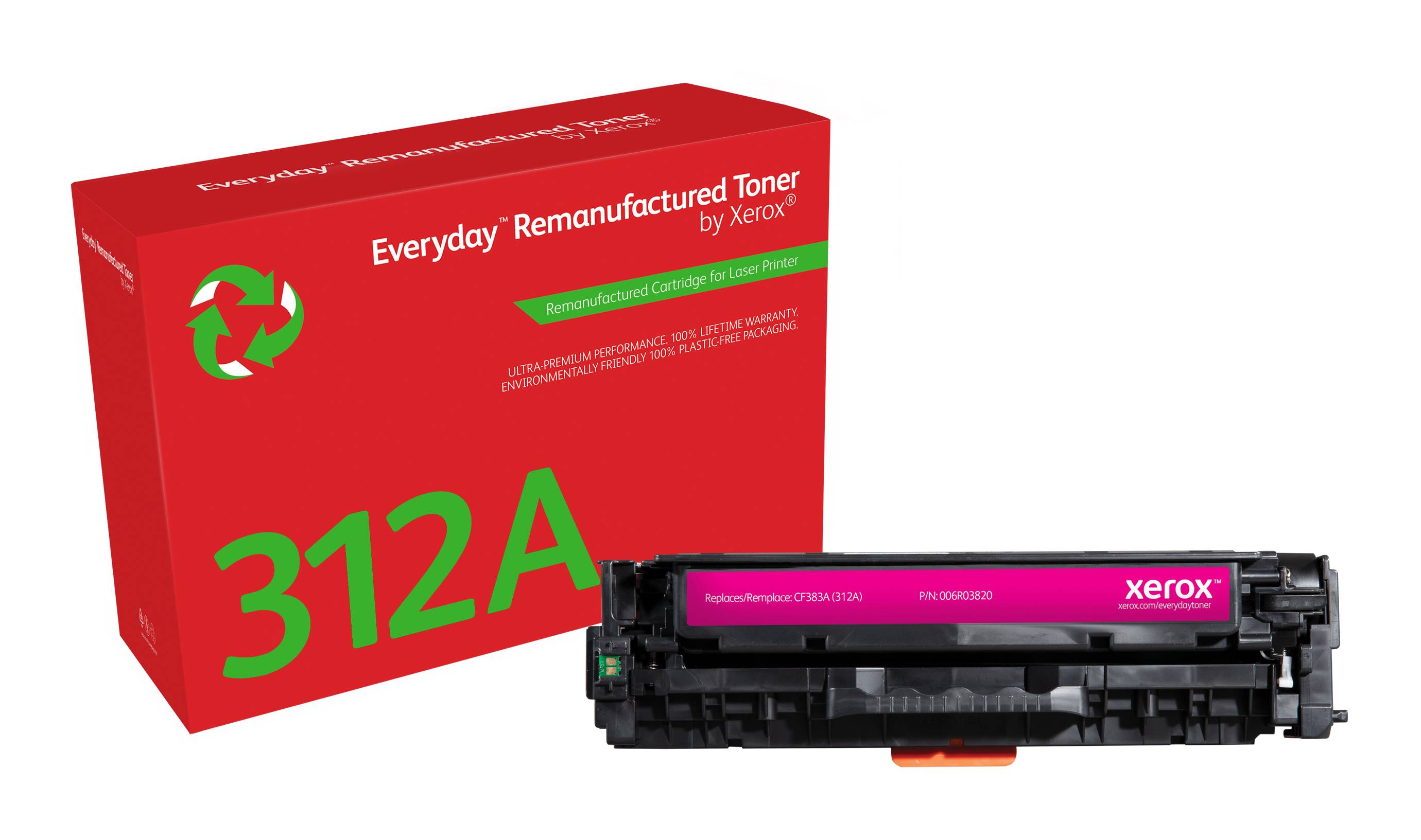 Rca Informatique - Image du produit : MAGENTA TONER CARTRIDGE LIKE HP 312A FOR COLOR LASERJET PRO MFP