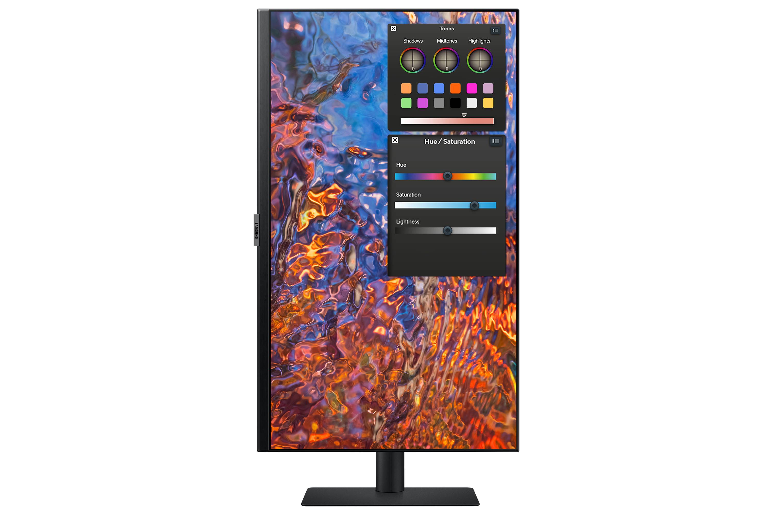 Rca Informatique - image du produit : LS27B800PXPXEN 27IN IPS 4K 350CD/HDMI/DP/3USB/USB-C/HAS