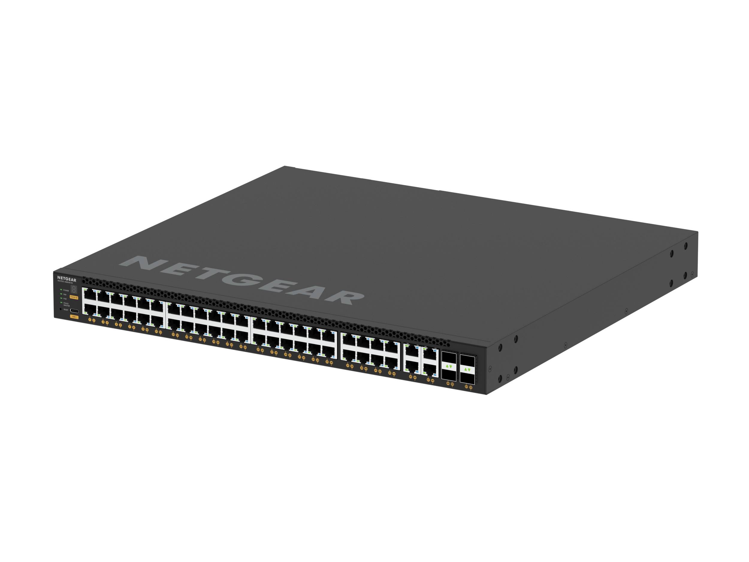 Rca Informatique - Image du produit : 52PT M4350-44M4X4V MANAGED SWITCH