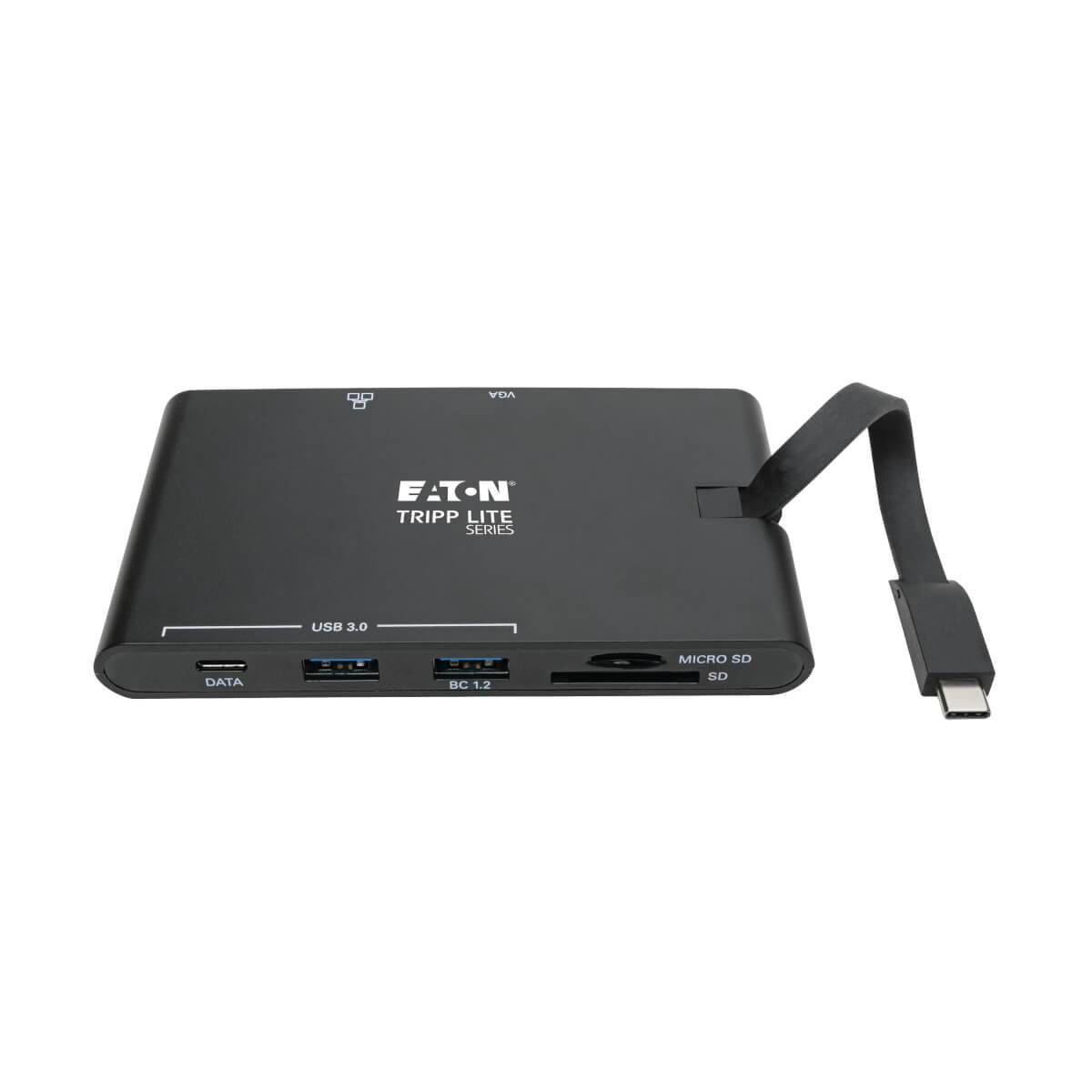 Rca Informatique - image du produit : USB-C LAPTOP DOCKING STATION HDMI/VGA THUNDERBOLT 3 BLK