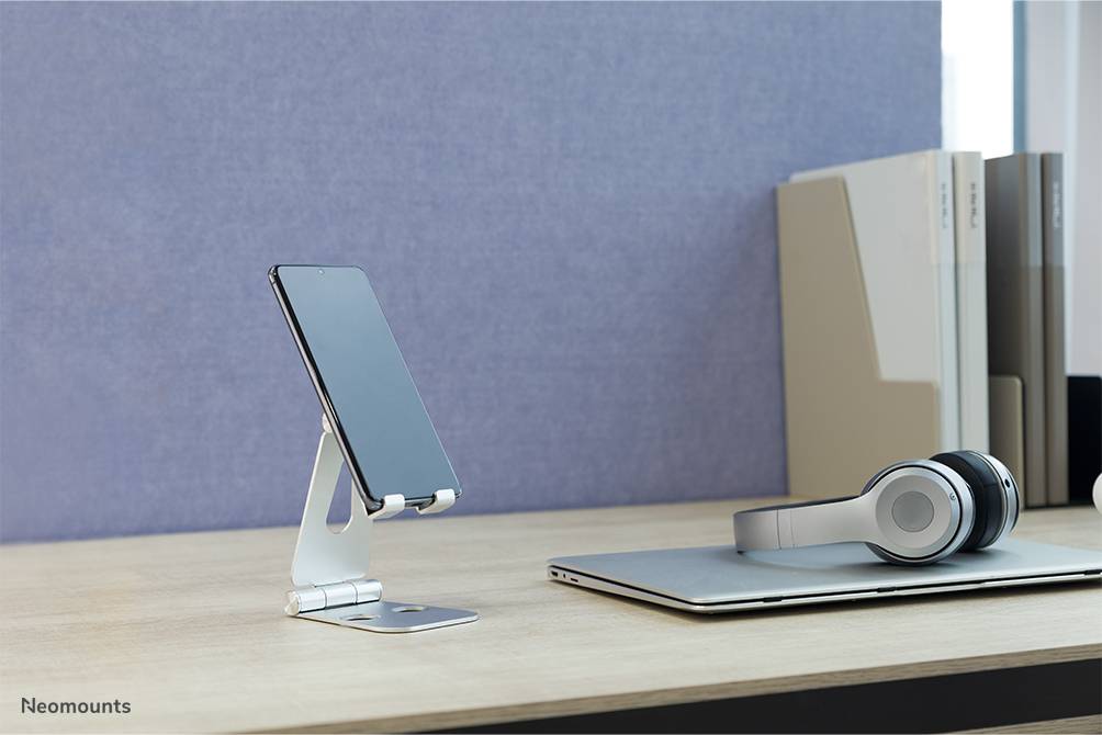 Rca Informatique - image du produit : NEWSTAR PHONE DESK STAND (SUITED FOR PHONES UP TO 10)