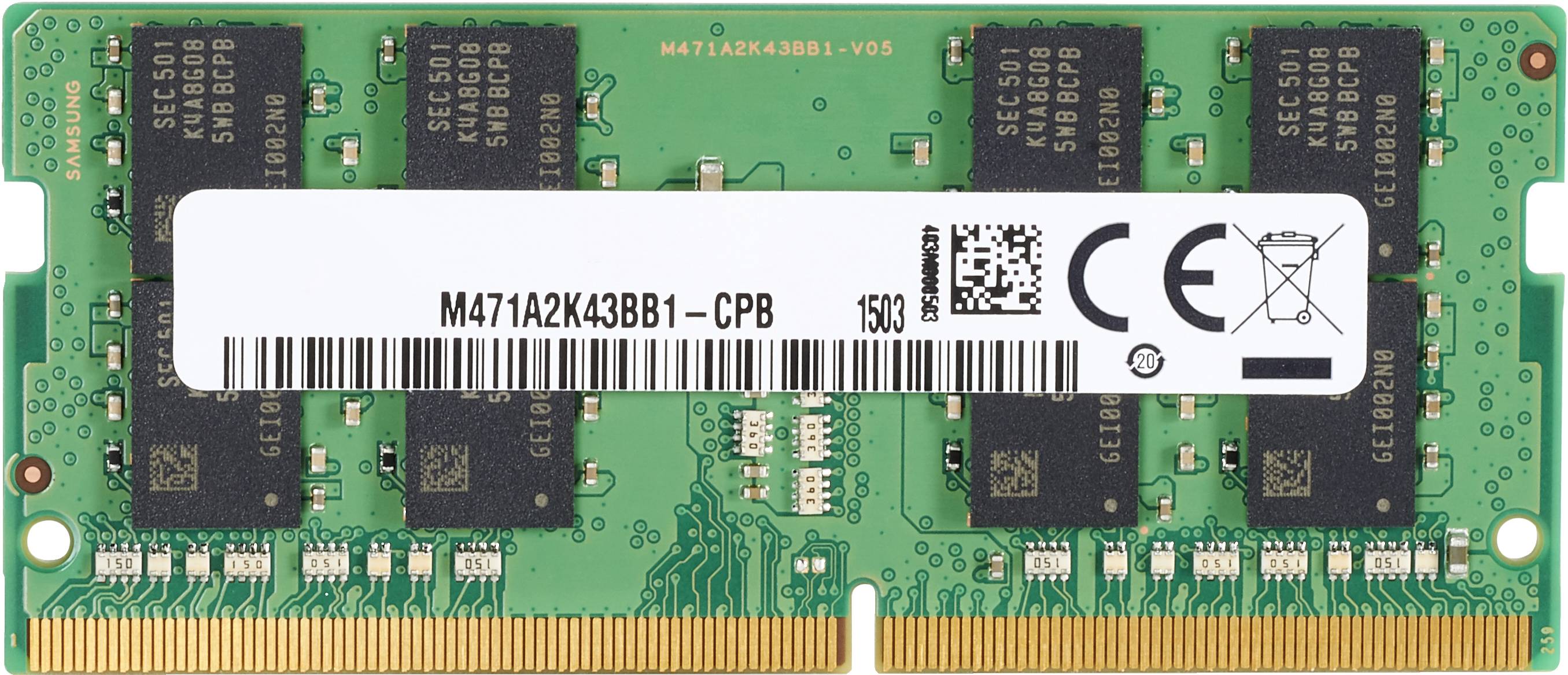 Rca Informatique - image du produit : HP 16GB DDR4-3200 SODIMM