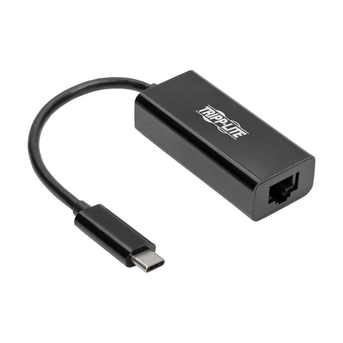 Rca Informatique - image du produit : USB-C TO GIGABIT NETWORK ADPTR TYPE-C THUNDERBOLT 3 - BLACK