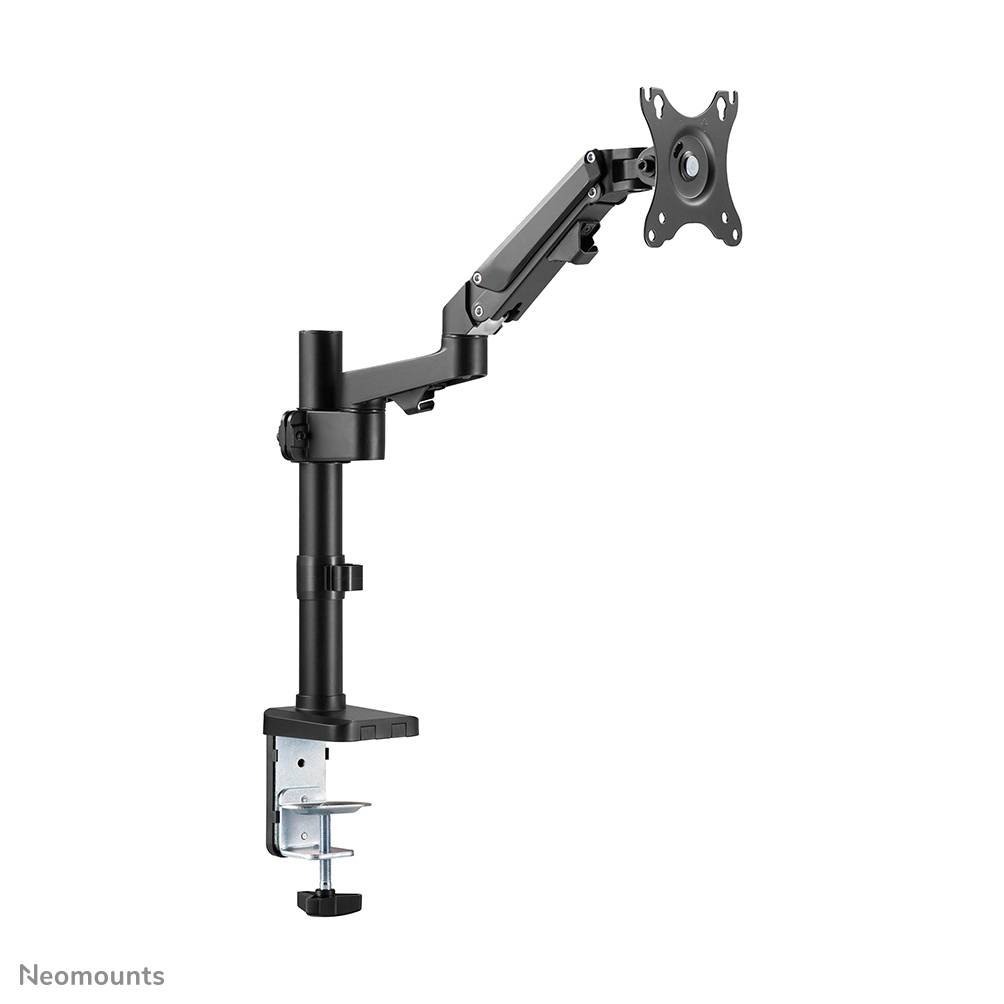 Rca Informatique - image du produit : NEWSTAR DESK POLE MOUNT (CLAMP/GROMMET) BLACK 17-27IN