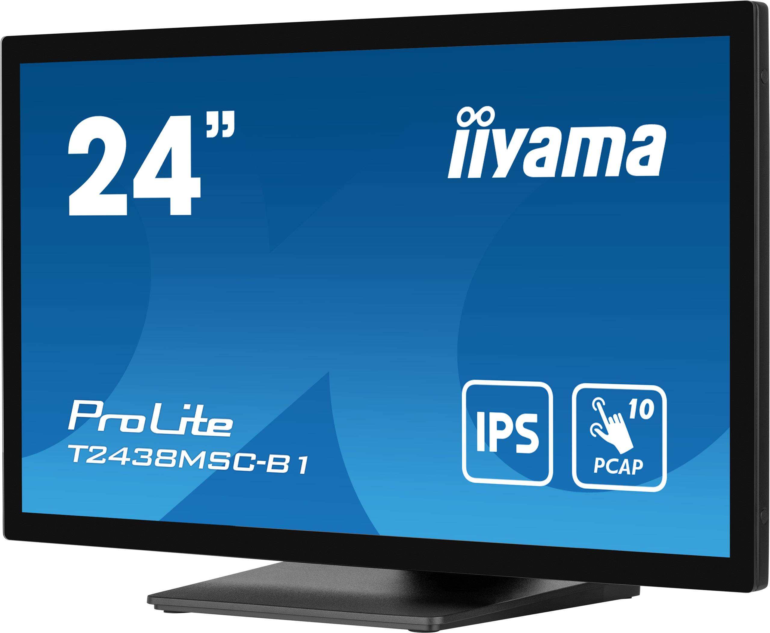 Rca Informatique - image du produit : T2438MSC-B1 23.8IN PCAP IPS/FHD/600CD/HDMI/DP/2USB