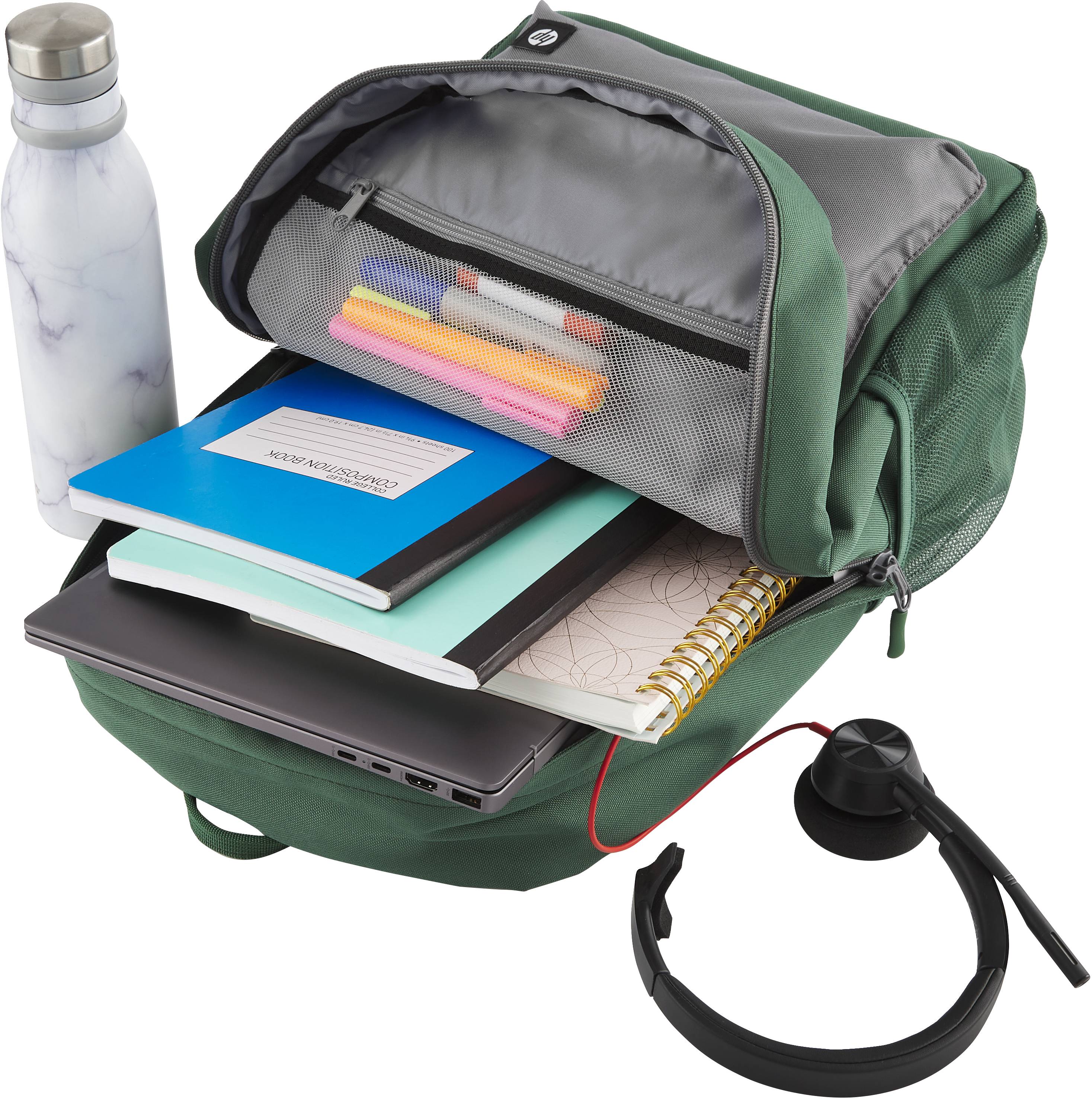 Rca Informatique - image du produit : HP CAMPUS GREEN BACKPACK