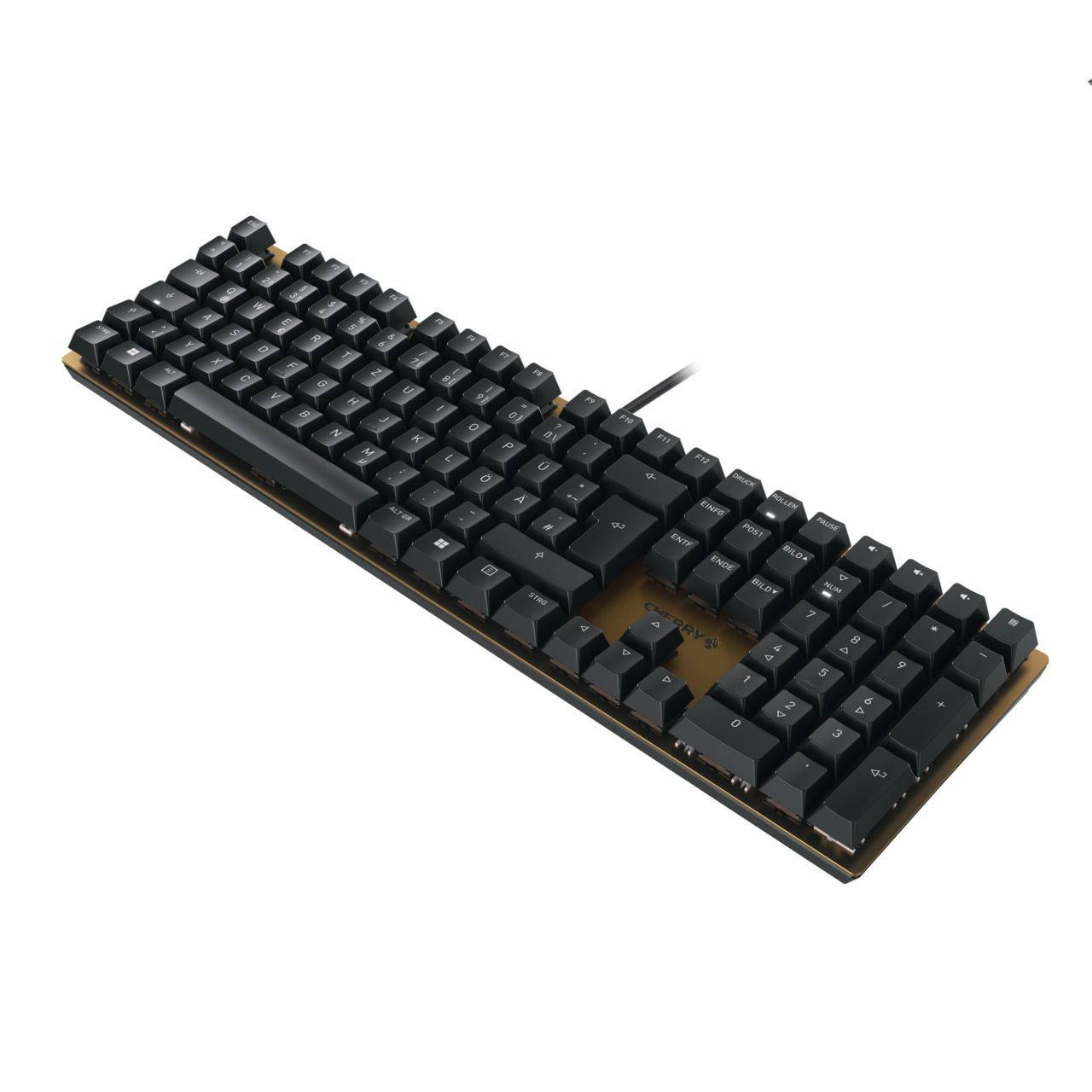 Rca Informatique - image du produit : KEYBOARD CORDED MECHANICAL BLACK/BRONZE DE