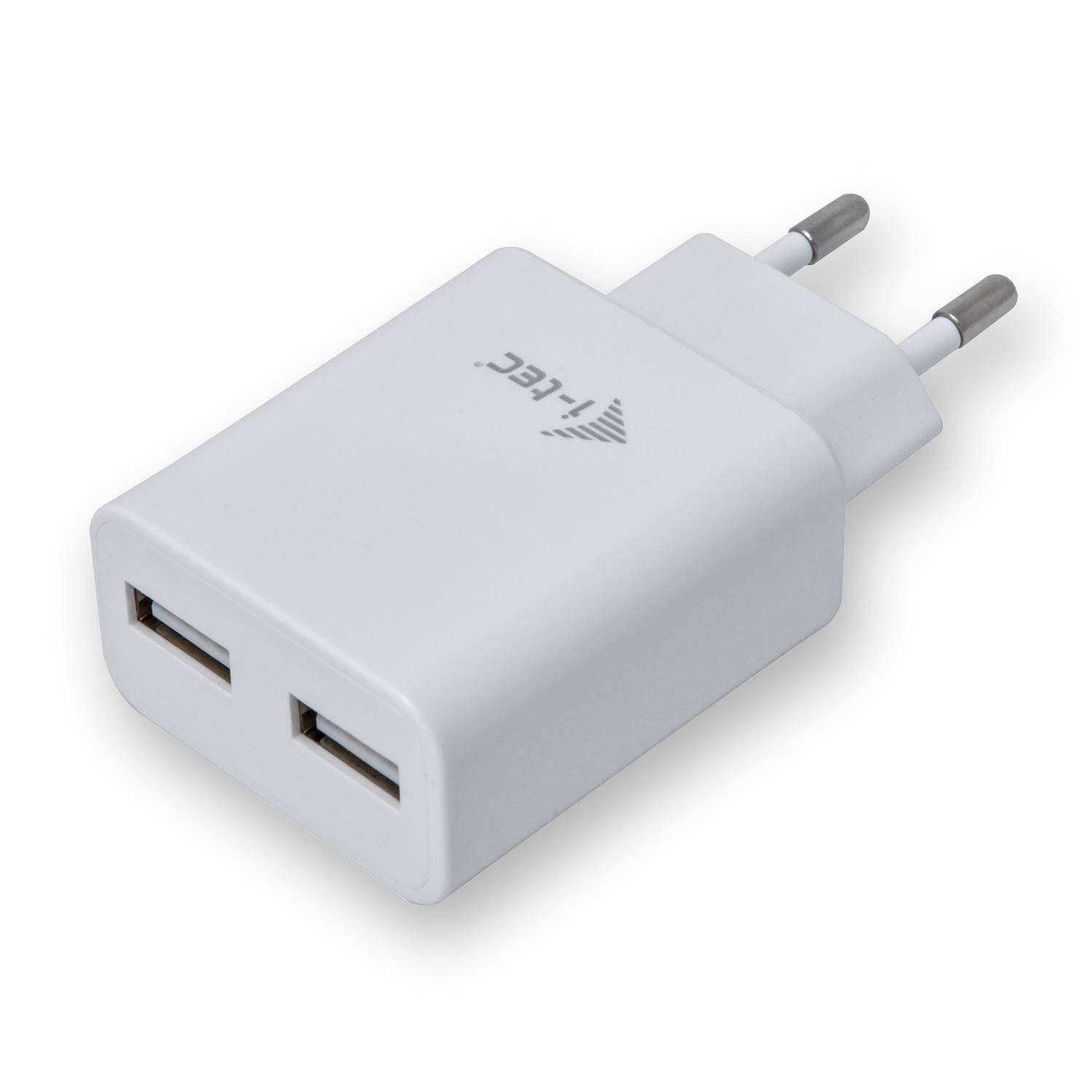 Rca Informatique - Image du produit : USB POWER CHARGER 2 PORT 2.4A WHITE