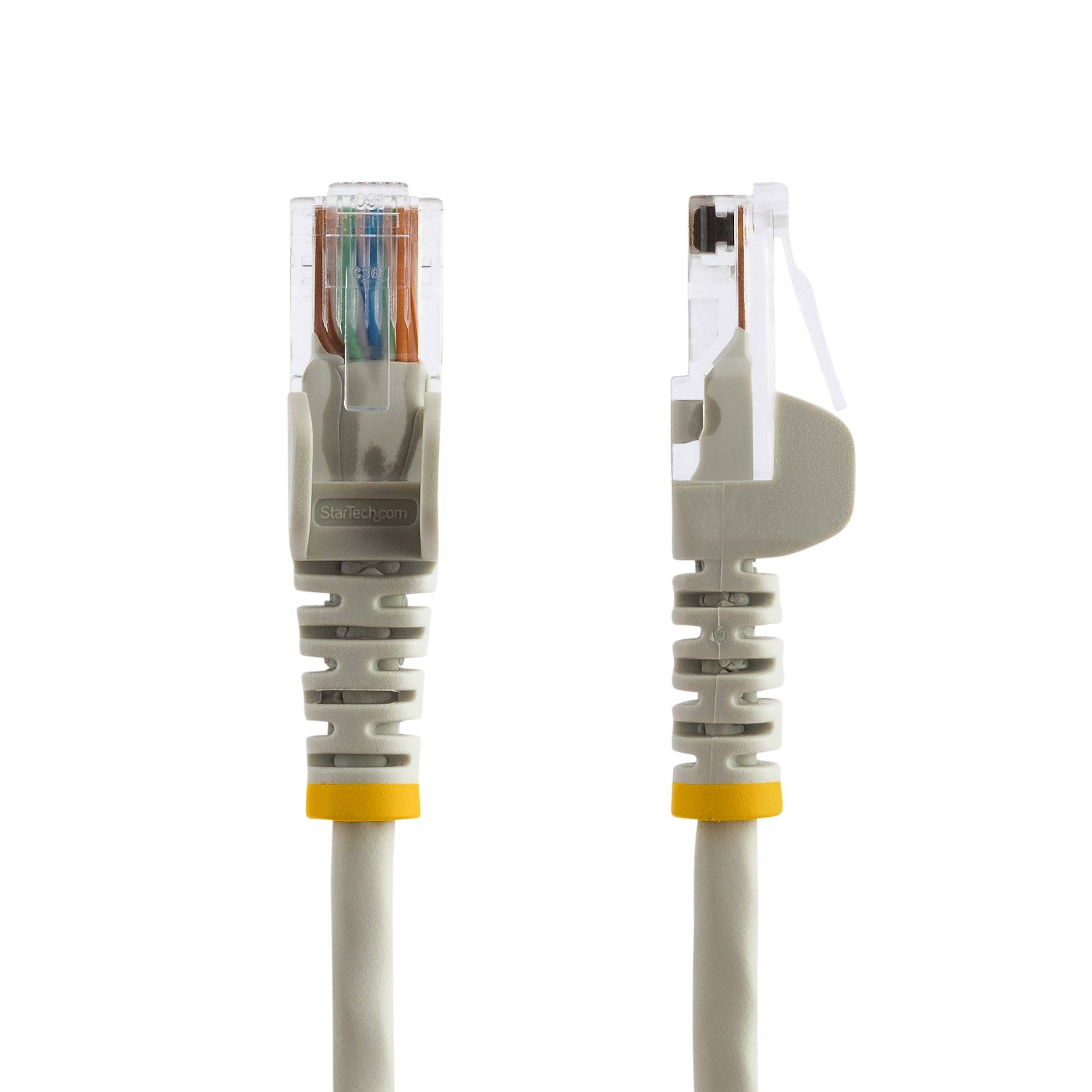 Rca Informatique - image du produit : 7M GRAY CAT5E CABLE SNAGLESS ETHERNET CABLE - UTP