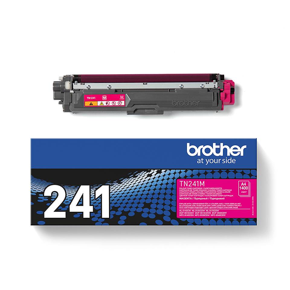 Rca Informatique - image du produit : TN-241M TONER MAGENTA 1400 PG F/HL3140/3150/3170 MFC9140CDN