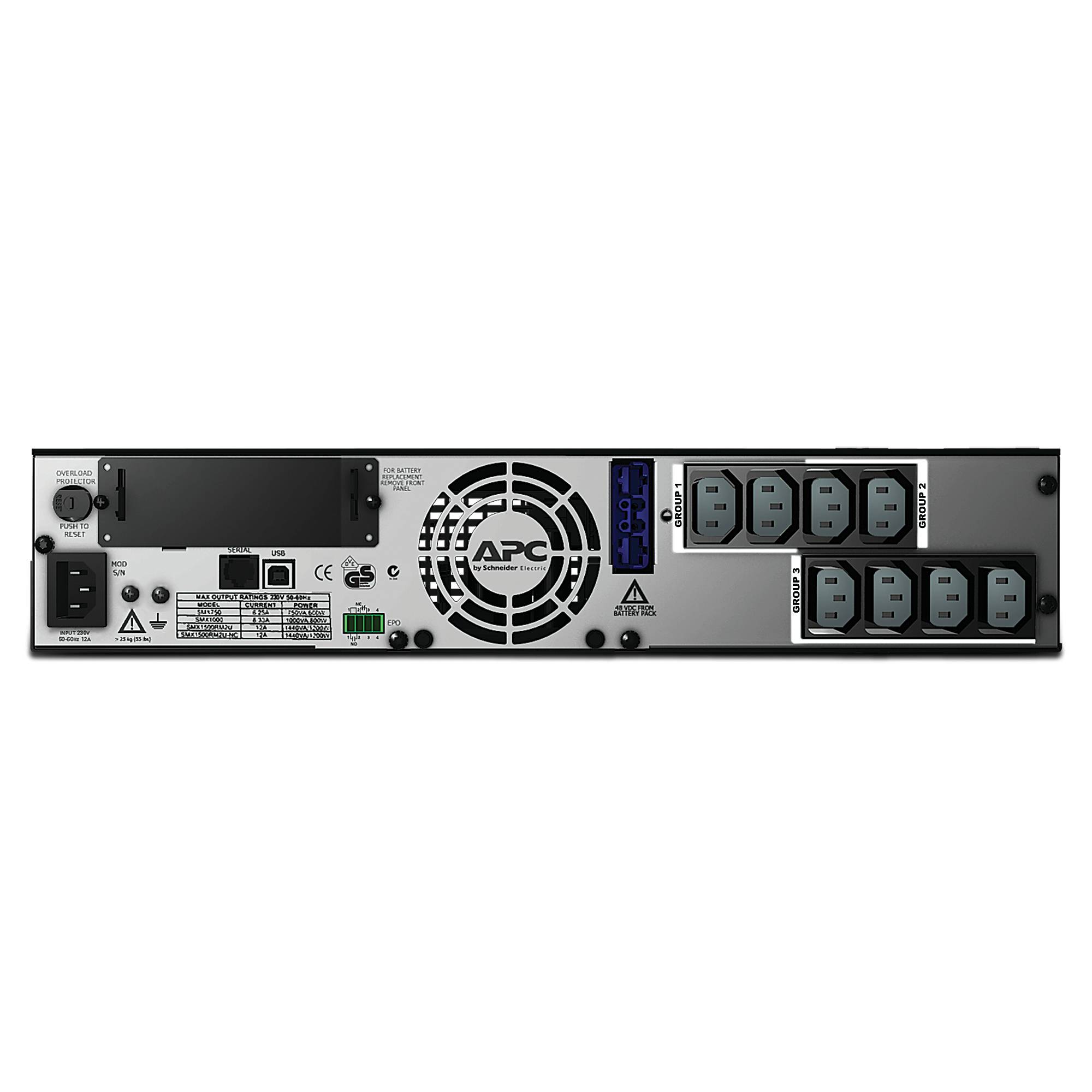 Rca Informatique - image du produit : APC SMART-UPS X 1500VA RACK/TOWER LCD 230V IN IN