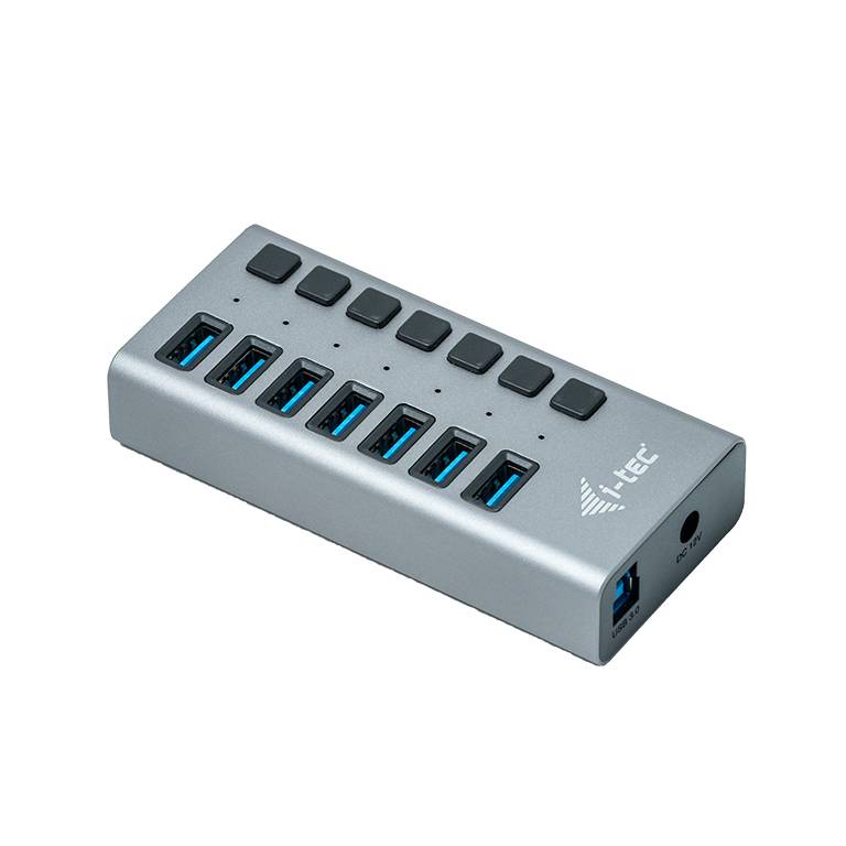 Rca Informatique - image du produit : I-TEC USB 3.0 HUB 7 PORT 36 W I-TEC USB 3.0 HUB 7 PORT 36 W