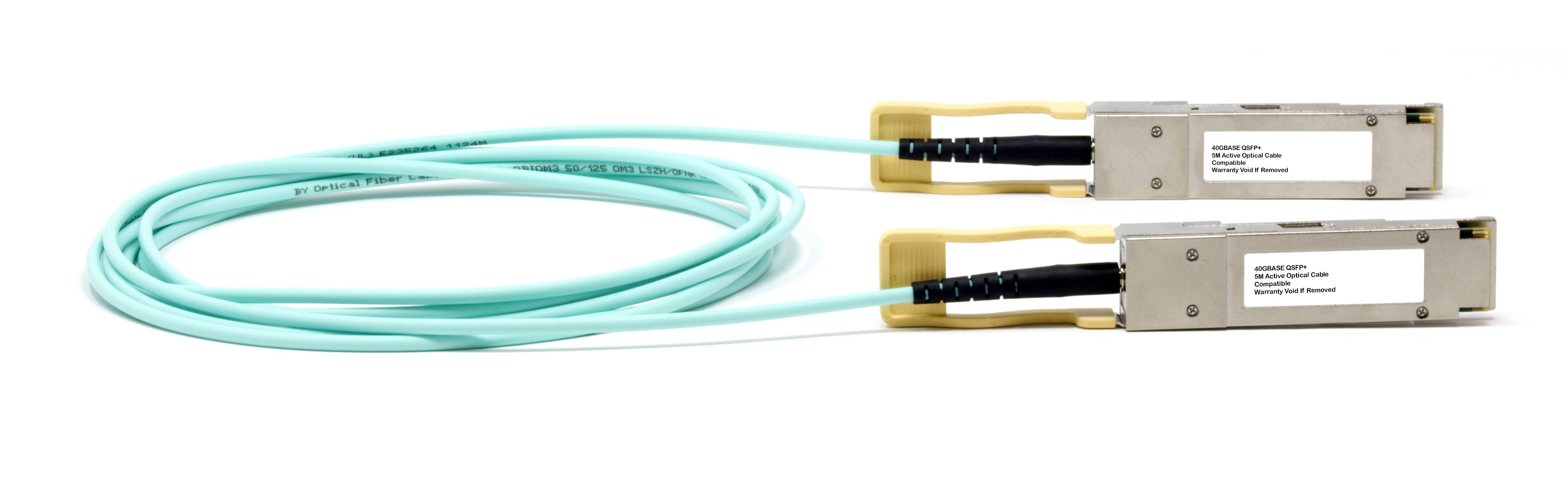 Rca Informatique - image du produit : ORIGIN 40G QSFP+ TO QSFP+ ACTIVE OPTICAL CABLE HPE X2A0 CO