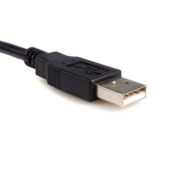 Rca Informatique - image du produit : ADAPTATEUR POUR IMPRIMANTE USB VERS PARALLELE - 180M - M/M