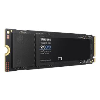 Rca Informatique - image du produit : 1TB 990 EVO M.2 2280 PCIE 4.0 X4 / 5.0 X2 NVME2.0