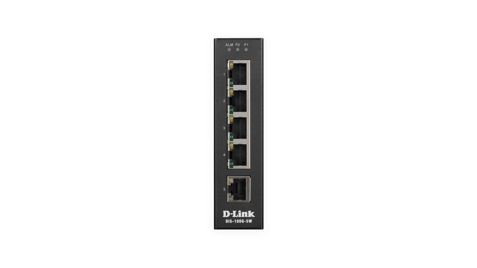 Rca Informatique - image du produit : 5 PORT UNMANAGED SWITCH WITH 5X10/100/1000BASET(X) PORTS