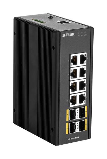 Rca Informatique - Image du produit : 12 PORT L2 MANAGED SWITCH WITH 8X10/100/1000BASET(X) PORTS