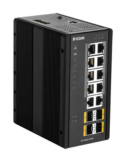 Rca Informatique - Image du produit : 14 PORT L2 MANAGED SWITCH WTH 10X10/100/1000BASET(X) PORTS