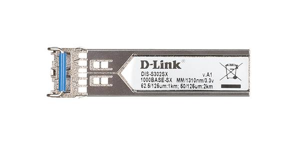 Rca Informatique - image du produit : 1-P MINI-GBIC SFP TO 1000BASESX MULTI-MODE FIBER TRANSCEIVER 2KM