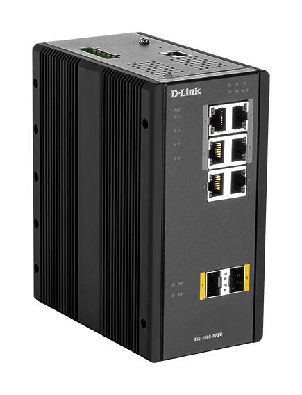 Rca Informatique - Image du produit : 8 PORT L2 MANAGED SWITCH WITH 6X10/100/1000BASET(X) PORTS