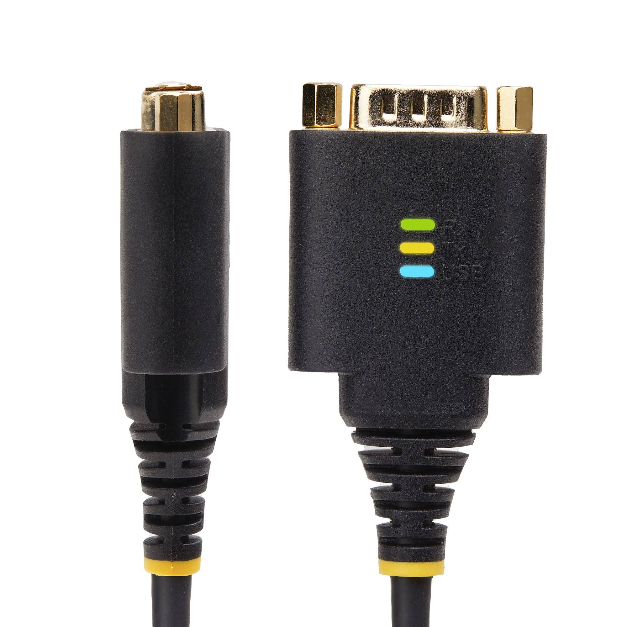 Rca Informatique - image du produit : 2FT 2-PORT USB SERIAL CABLE USB TO DUAL DB9 RS232 ADAPTER