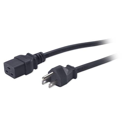 Rca Informatique - image du produit : POWER CORD 15A 100-120V/ C19 TO 5-15