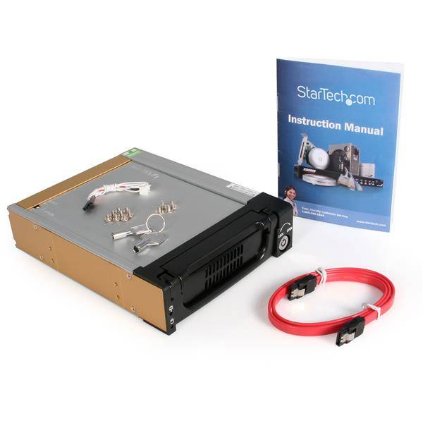 Rca Informatique - image du produit : RACK MOBILE ROBUSTE POUR DISQUE DUR SATA 525IN