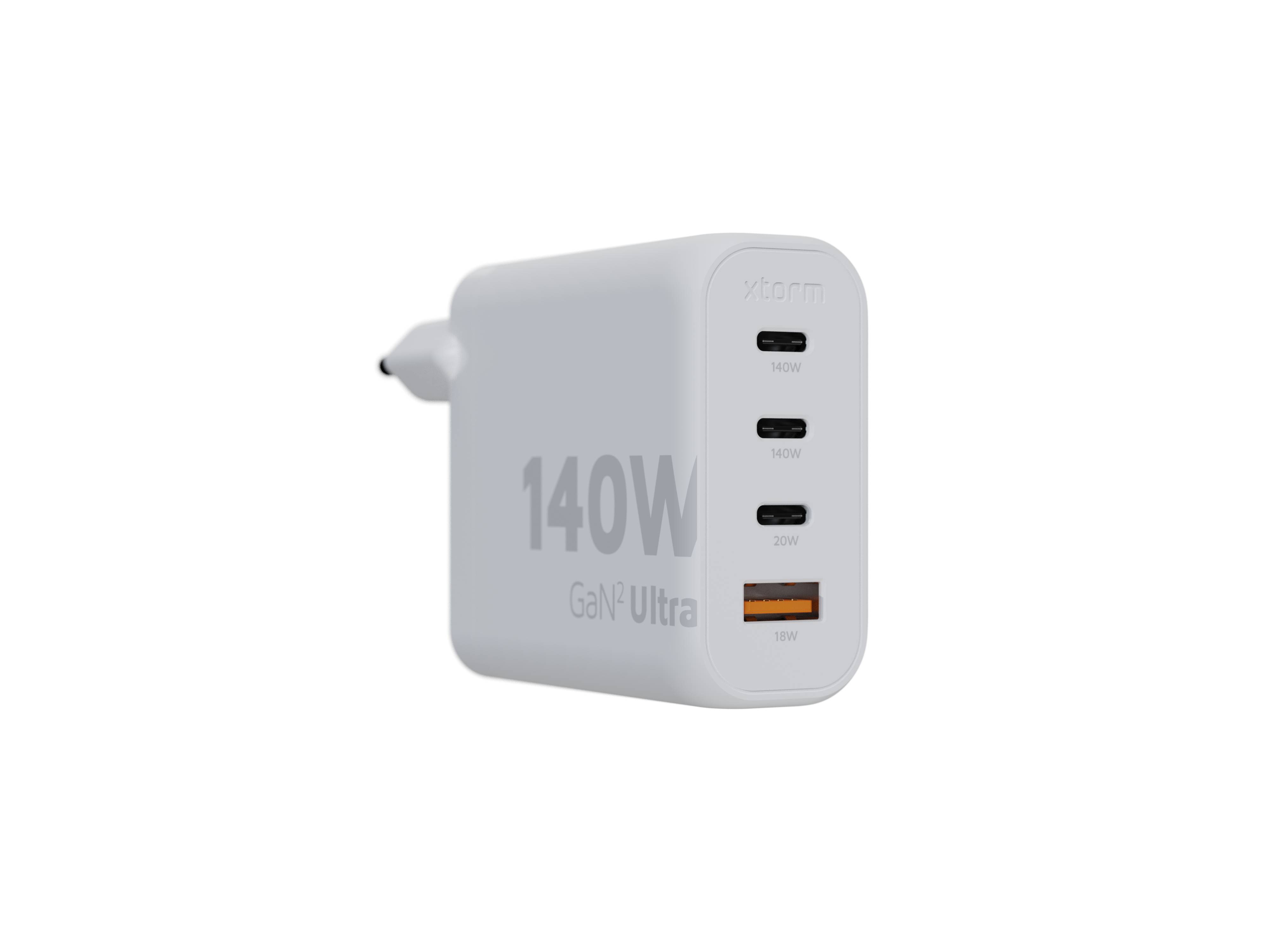 Rca Informatique - image du produit : WALL CHARGER GAN2 140W XTORM - WHITE