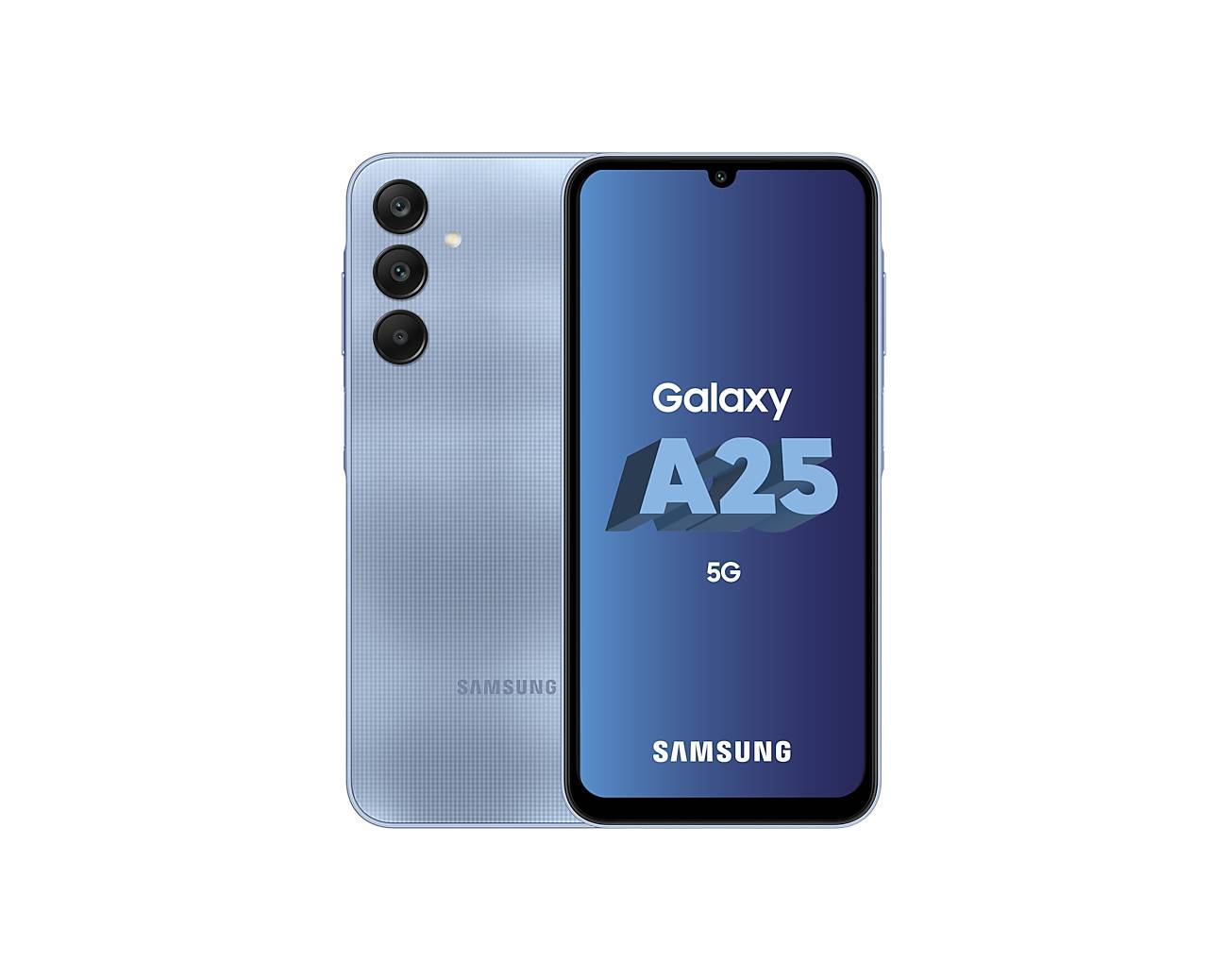 Rca Informatique - Image du produit : SAMSUNG GALAXY A25 5G 256GB BLUE 6.44IN ANDROID 14 USB TYPE-