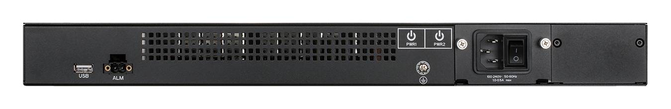 Rca Informatique - image du produit : 24 PORTS SFP+ 4 PORT 10G SFP+ WITH SINGLE AC INPUT