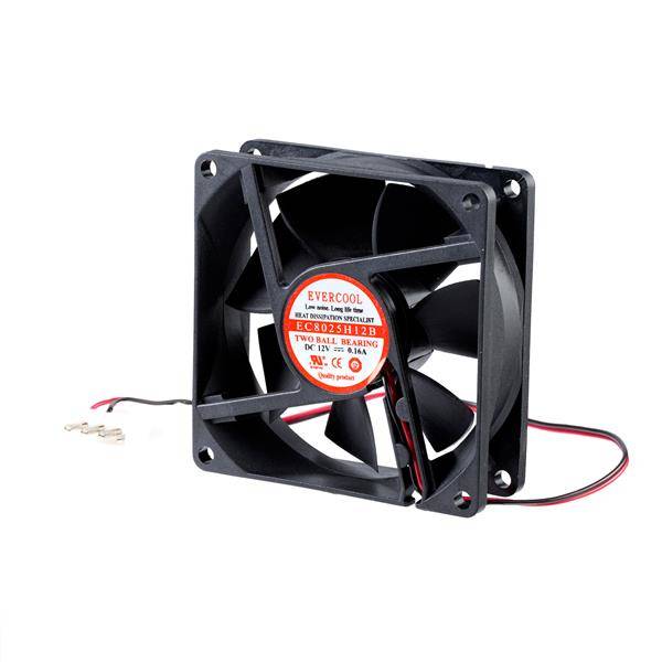 Rca Informatique - image du produit : VENTILATEUR PC A ROULEMENT A BILLE DE 80 MM