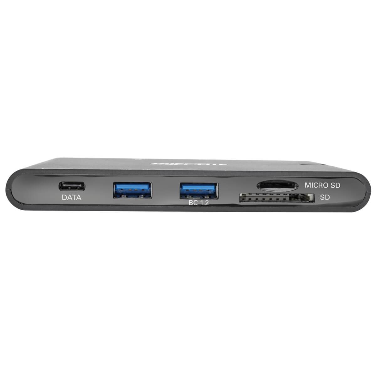 Rca Informatique - image du produit : USB-C LAPTOP DOCKING STATION HDMI/VGA THUNDERBOLT 3 BLK